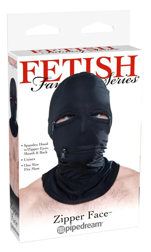 Zipper Face Hood - Happytoys Sexshop: Toys for Feeling Happy & Easy 😊 - Discreet geleverd