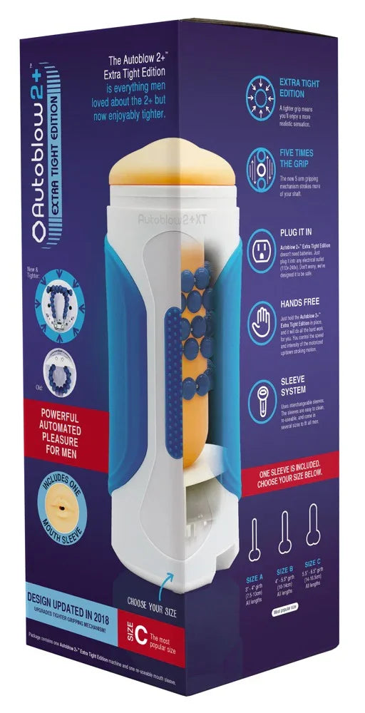 Autoblow 2+ XT - Happytoys Sexshop: Toys for Feeling Happy & Easy 😊 - Discreet geleverd