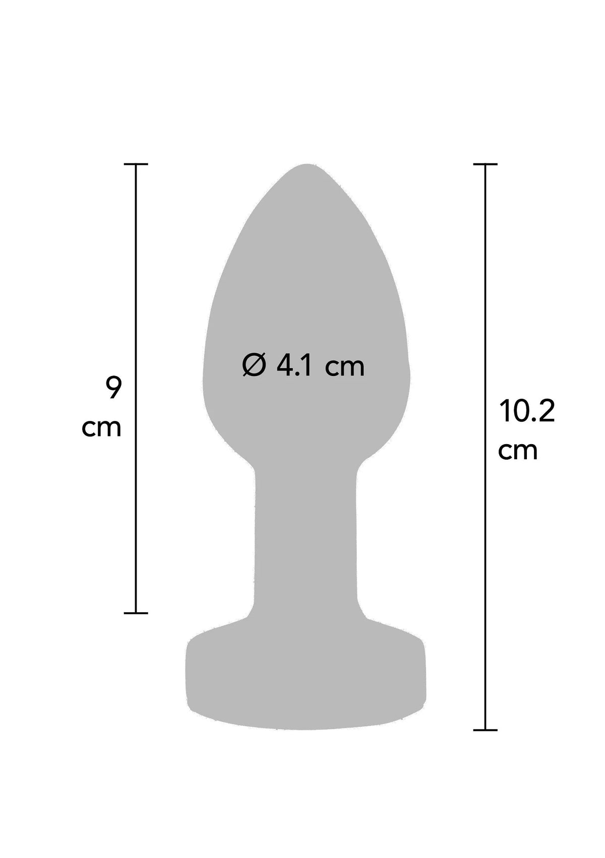 Bestel: Buttocks Vibrating Metal Buttplug L by ToyJoy - bij Happytoys.nl, happytoys.be, Happytoys.ae: erotische sex webshop | liever Happy dan Easy ⭐⭐⭐⭐⭐