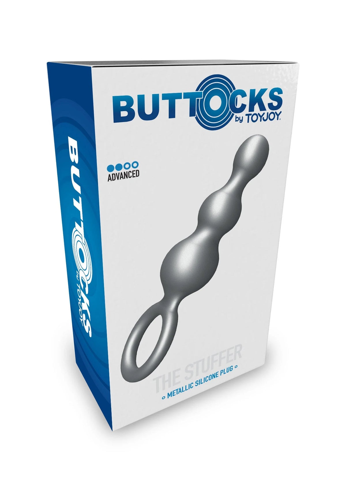 Bestel: Buttocks The Stuffer 3 - Balls Metallic Silicone Plug by ToyJoy - Erotisch speelgoed en spellen bij Happytoys.nl, happytoys.be, Happytoys.ae: erotische sex webshop | liever Happy dan Easy βββββ