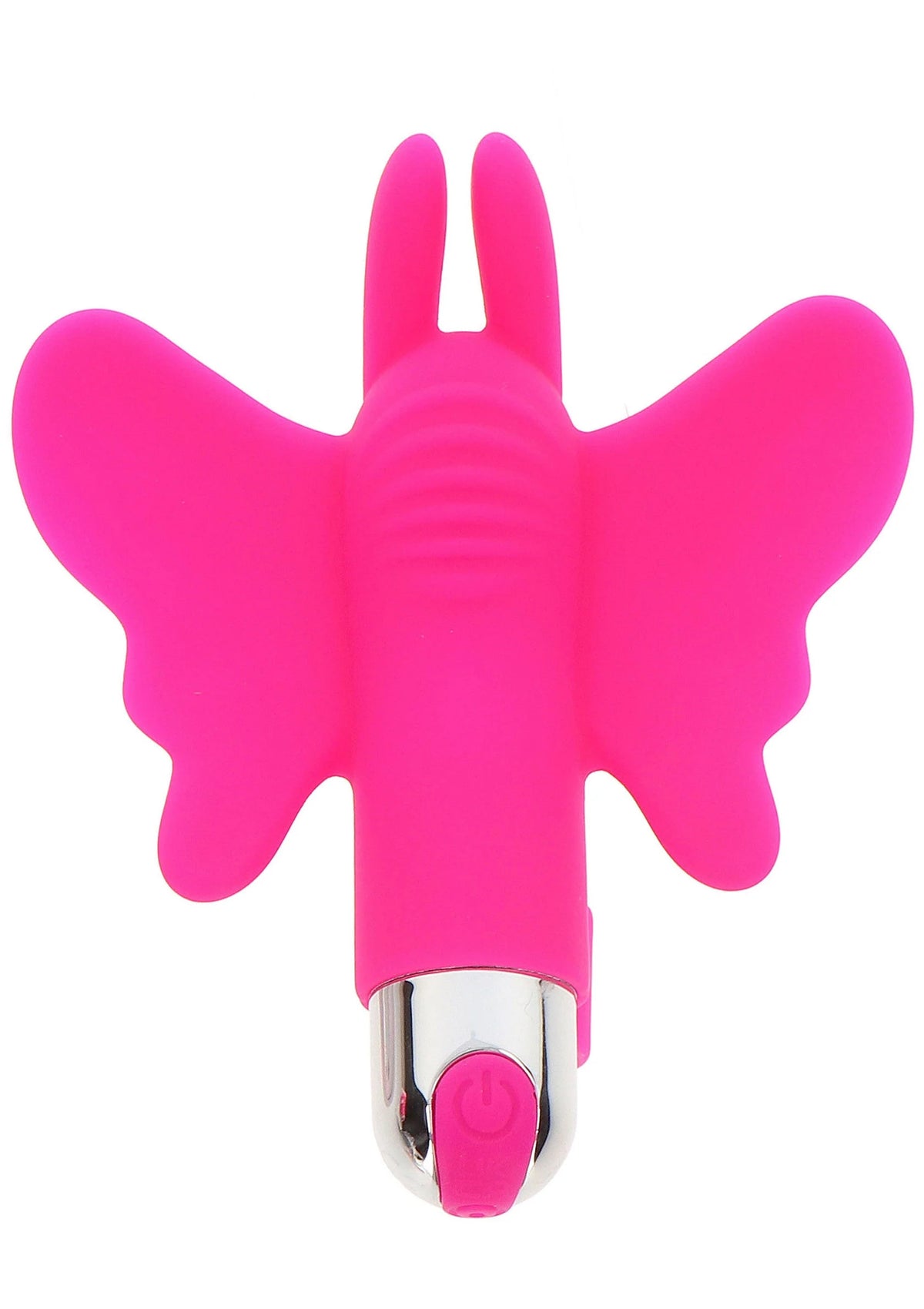 Bestel: Finger Vibe Butterfly Pleaser Rechargeable by ToyJoy - bij Happytoys.nl, happytoys.be, Happytoys.ae: erotische sex webshop | liever Happy dan Easy ⭐⭐⭐⭐⭐ - Default Title - 10116 - PINK