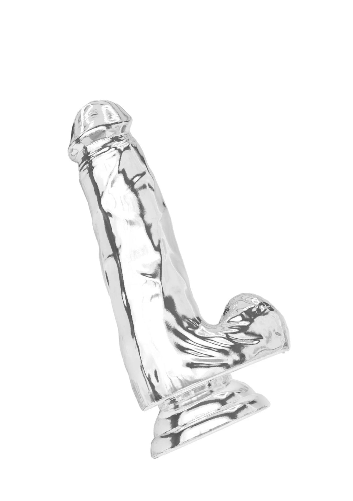Bestel: Get Real Clear Dildo with Balls 6' by ToyJoy - bij Happytoys.nl, happytoys.be, Happytoys.ae: erotische sex webshop | liever Happy dan Easy ⭐⭐⭐⭐⭐