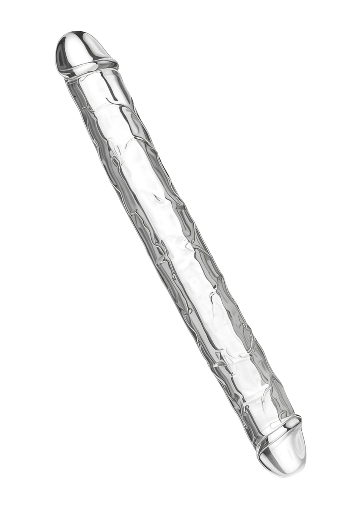 Bestel: Get Real Clear Double Dong 13' by ToyJoy - bij Happytoys.nl, happytoys.be, Happytoys.ae: erotische sex webshop | liever Happy dan Easy ⭐⭐⭐⭐⭐ - Default Title - 10129 - CLEAR