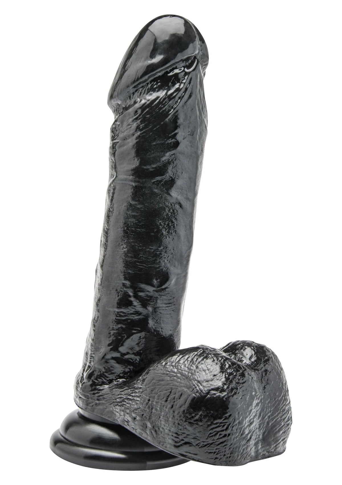 Bestel: Dildo PVC 18 cm Black by ToyJoy - bij Happytoys.nl, happytoys.be, Happytoys.ae: erotische sex webshop | liever Happy dan Easy ⭐⭐⭐⭐⭐ - Default Title - 10166 - BLACK