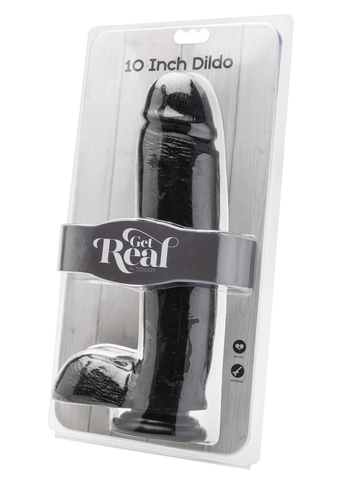 Bestel: Dildo PVC 25.5 cm byToyJoy Get Real - bij Happytoys.nl, happytoys.be, Happytoys.ae: erotische sex webshop | liever Happy dan Easy ⭐⭐⭐⭐⭐