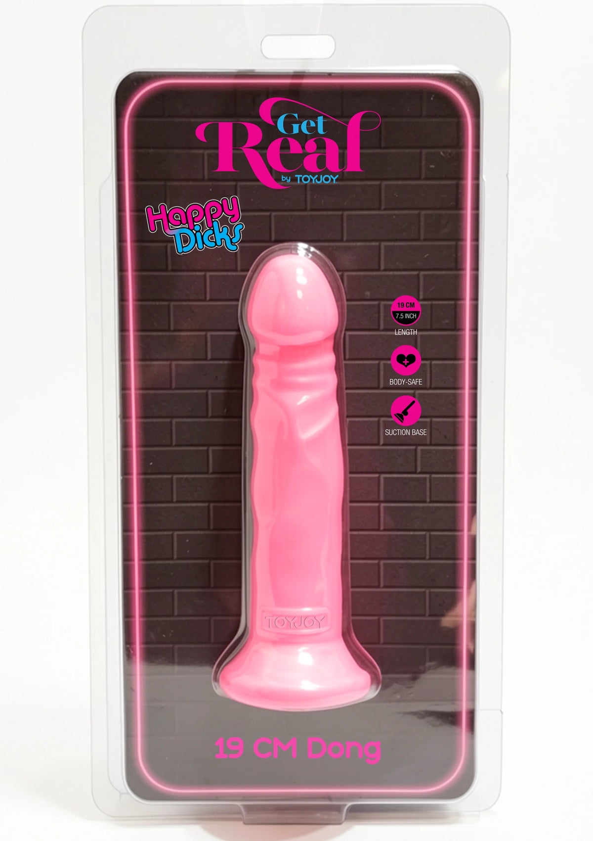 Bestel: Happy Dicks Dong PVC 19 cm - bij Happytoys.nl, happytoys.be, Happytoys.ae: erotische sex webshop | liever Happy dan Easy ⭐⭐⭐⭐⭐