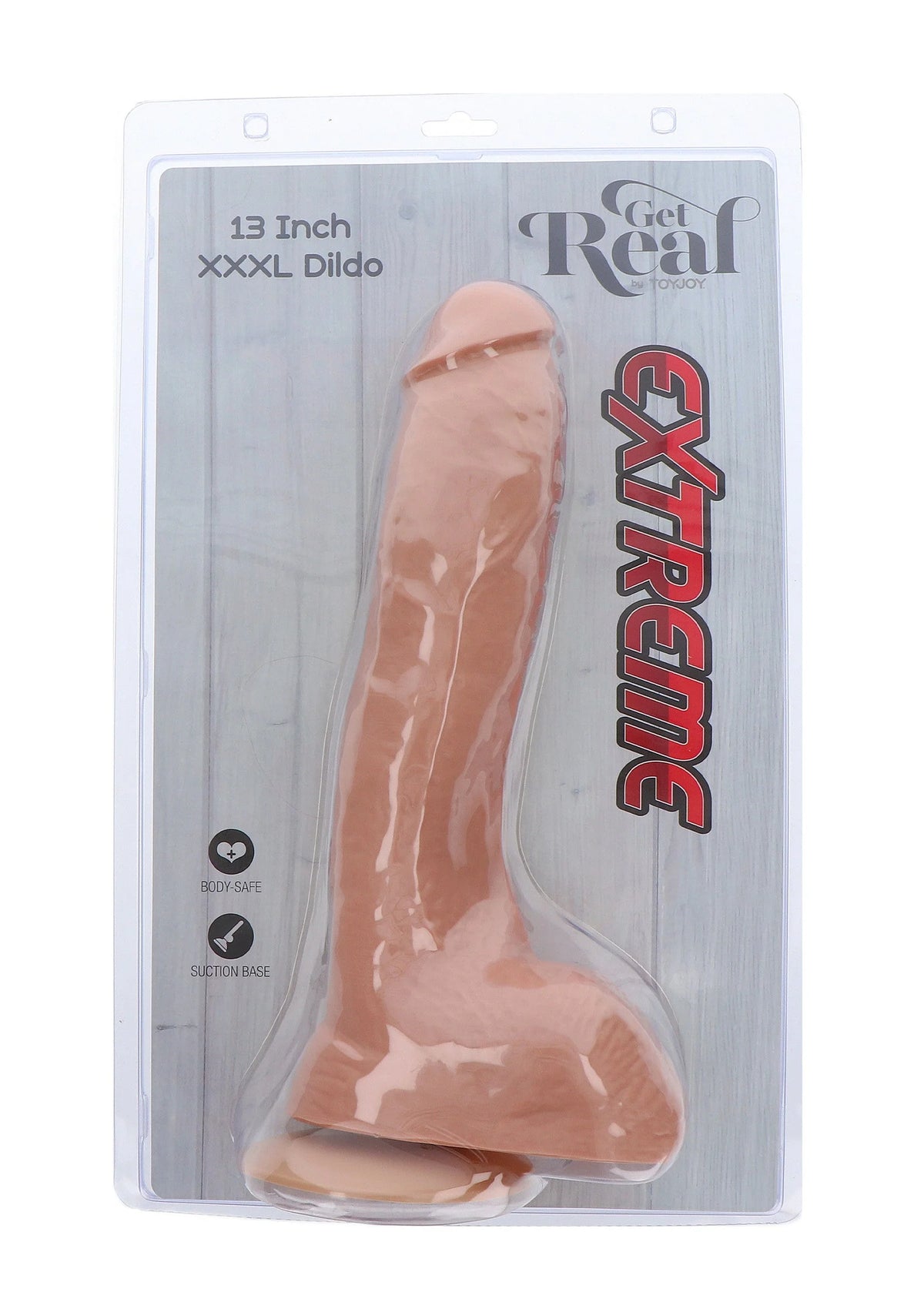 Bestel: Extreme XXXL Dildo PVC 34 cm by ToyJoy - bij Happytoys.nl, happytoys.be, Happytoys.ae: erotische sex webshop | liever Happy dan Easy ⭐⭐⭐⭐⭐