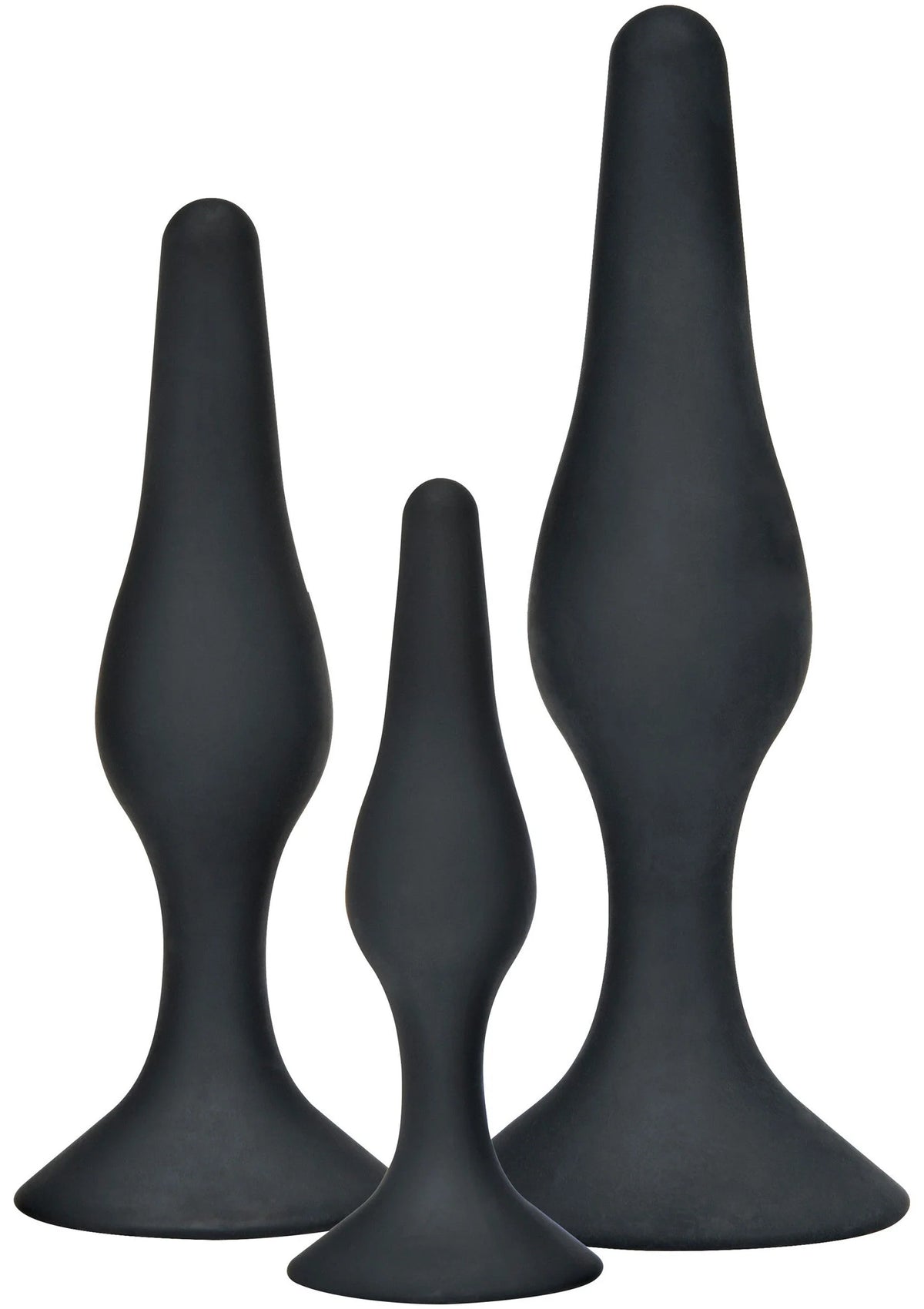 Bestel: Anal Play Curvy butplug Companions Kit 3pcs by ToyJoy - bij Happytoys.nl, happytoys.be, Happytoys.ae: erotische sex webshop | liever Happy dan Easy ⭐⭐⭐⭐⭐ - Default Title - 10283 - BLACK