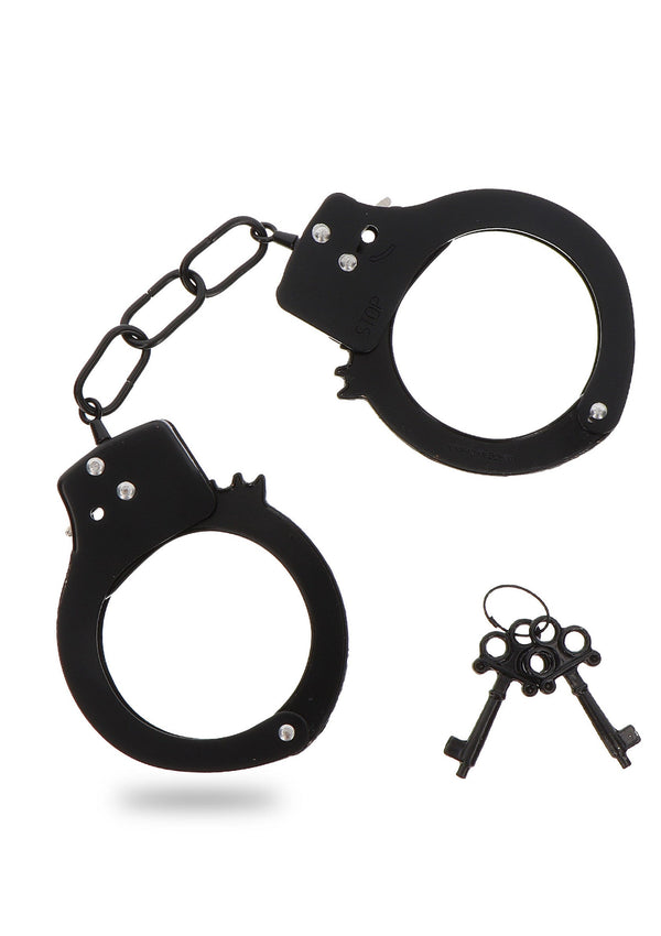 Bestel: Metal Handcuffs by ToyJoy - bij Happytoys.nl, happytoys.be, Happytoys.ae: erotische sex webshop | liever Happy dan Easy ⭐⭐⭐⭐⭐