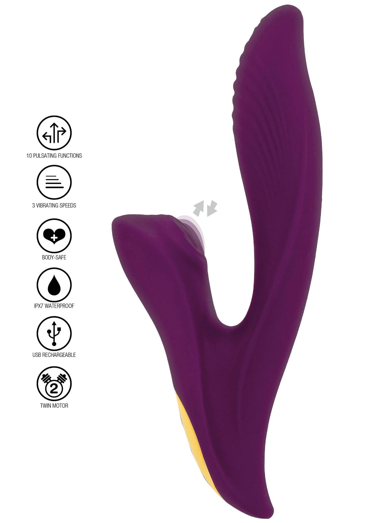 Bestel: Designer Edition Athena Tapping Sensation Vibe by ToyJoy - bij Happytoys.nl, happytoys.be, Happytoys.ae: erotische sex webshop | liever Happy dan Easy ⭐⭐⭐⭐⭐