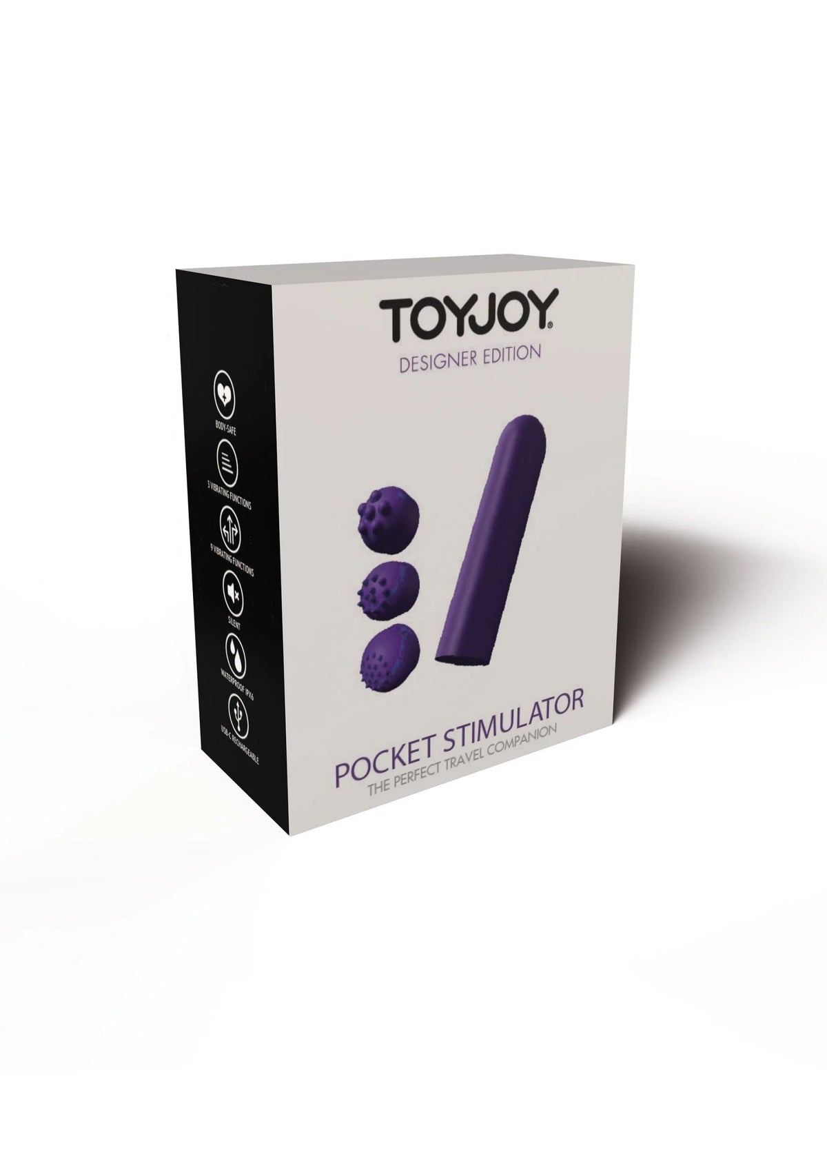 Bestel: Designer Edition Pocket Vibrator Purple by Toyjoy - bij Happytoys.nl, happytoys.be, Happytoys.ae: erotische sex webshop | liever Happy dan Easy ⭐⭐⭐⭐⭐