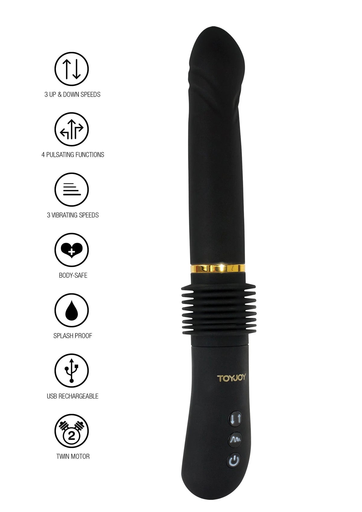 Bestel: Magnum Opus Thruster by ToyJoy - bij Happytoys.nl, happytoys.be, Happytoys.ae: erotische sex webshop | liever Happy dan Easy ⭐⭐⭐⭐⭐