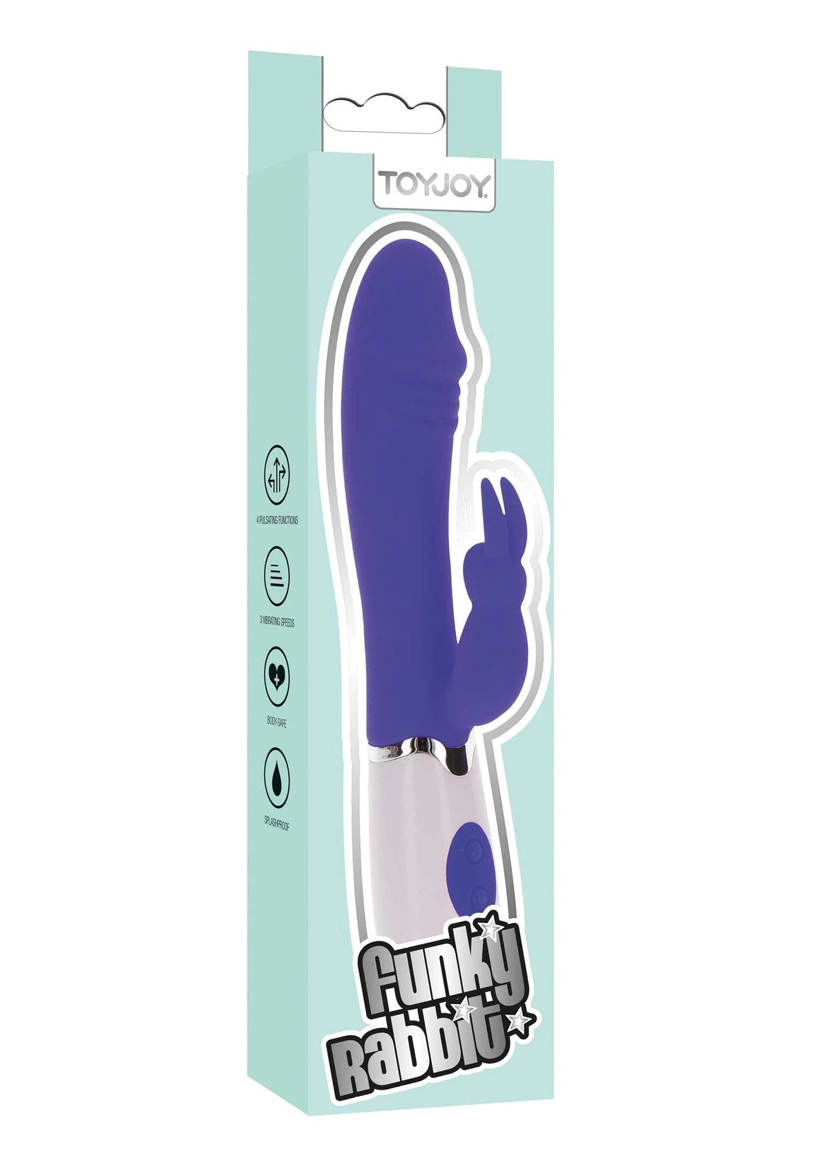 Bestel: Funky Rabbit by ToyJoy Funky Fun Toys - bij Happytoys.nl, happytoys.be, Happytoys.ae: erotische sex webshop | liever Happy dan Easy ⭐⭐⭐⭐⭐