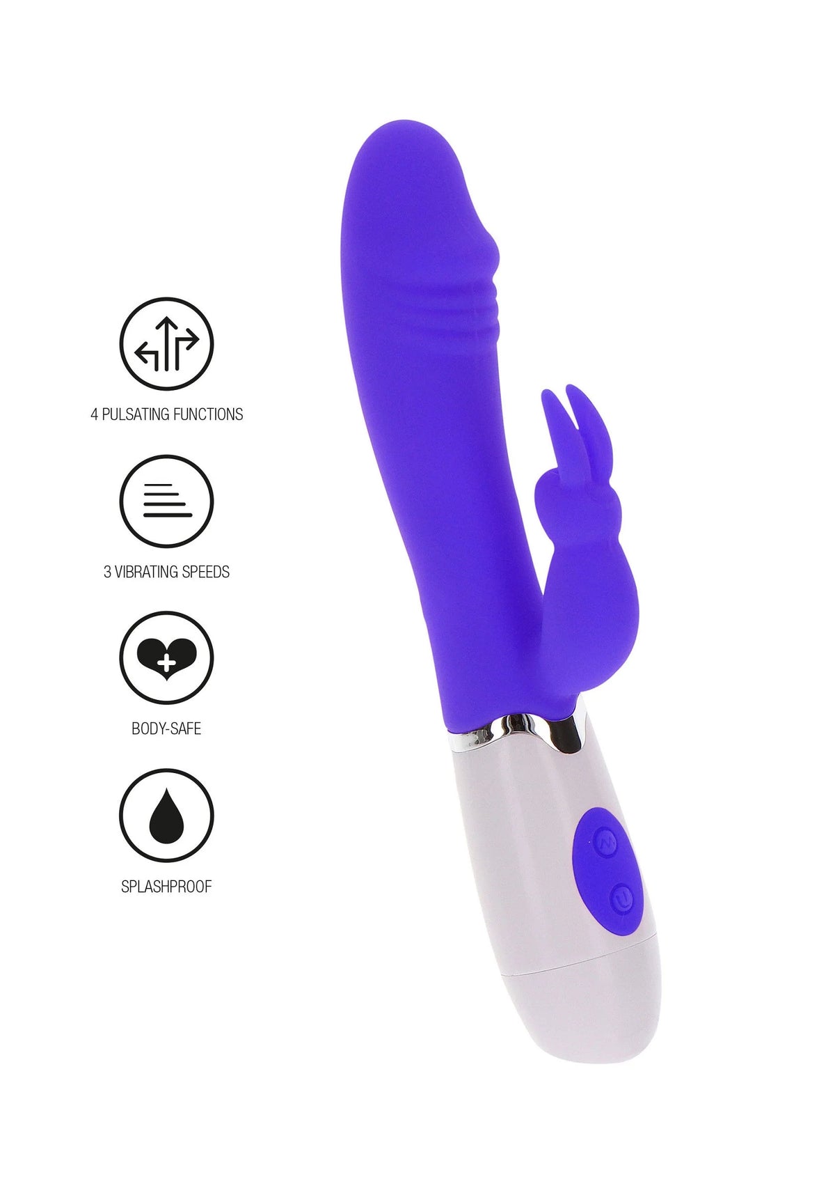 Bestel: Funky Rabbit by ToyJoy Funky Fun Toys - bij Happytoys.nl, happytoys.be, Happytoys.ae: erotische sex webshop | liever Happy dan Easy ⭐⭐⭐⭐⭐