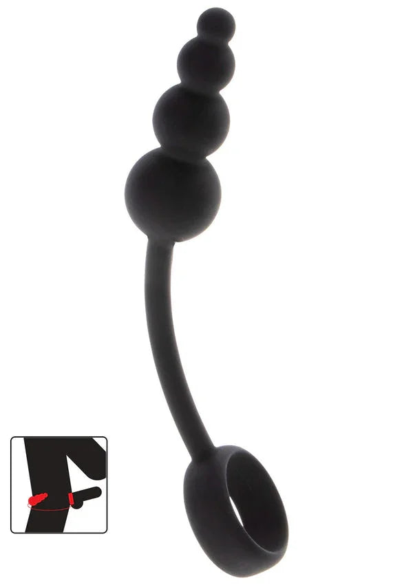 Bestel: Manpower Anal Plug & Cock Ring by ToyJoy - bij Happytoys.nl, happytoys.be, Happytoys.ae: erotische sex webshop | liever Happy dan Easy ⭐⭐⭐⭐⭐ - Default Title - 10473 - BLACK