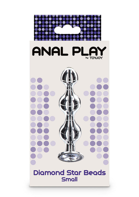 Bestel: Diamond Star Beads Small by ToyJoy Anal Play - bij Happytoys: de erotische sex webshop | liever Happy dan Easy ⭐⭐⭐⭐⭐