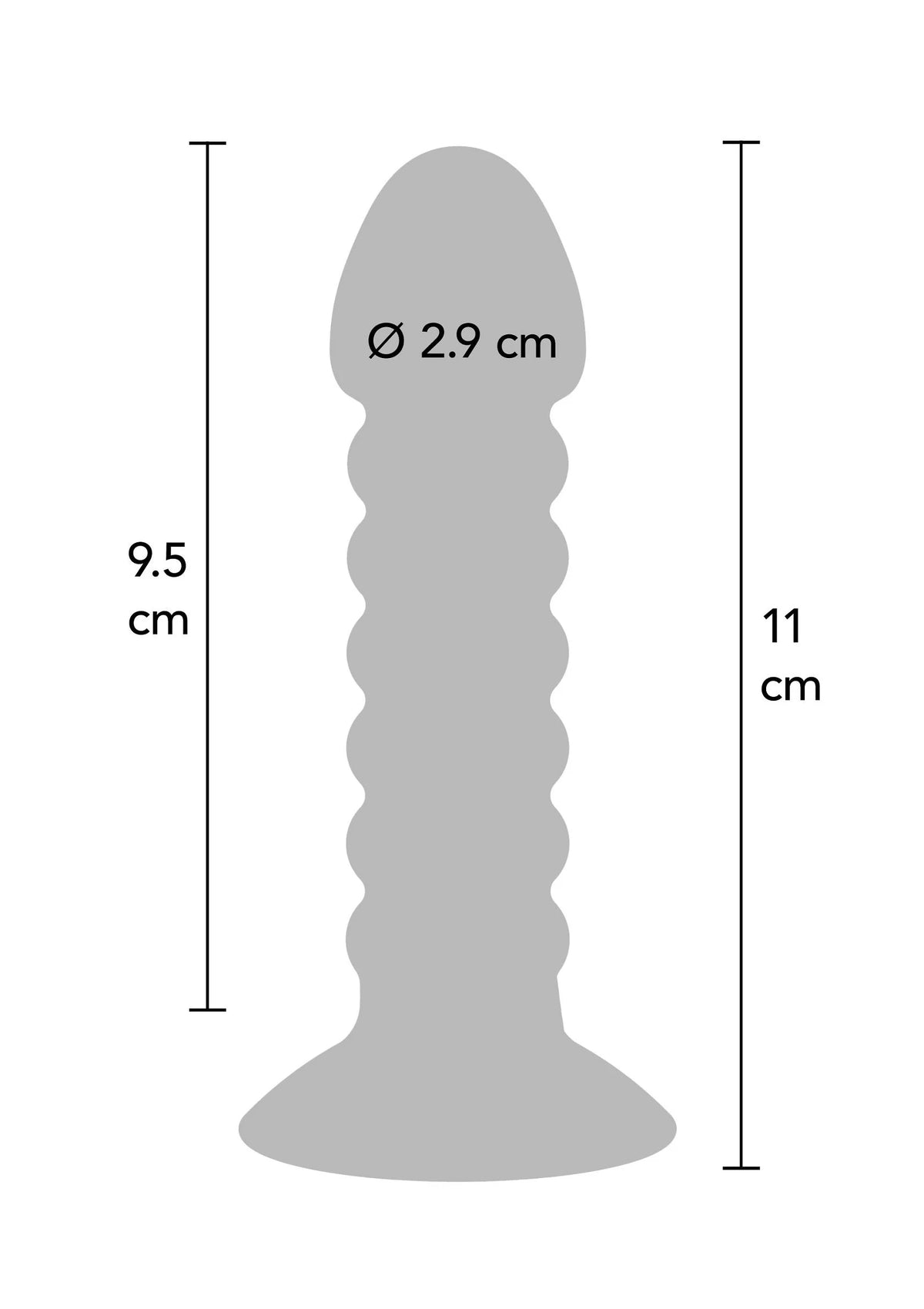 Bestel: Anal Play Vibrating Anal Plug Medium by ToyJoy - bij Happytoys.nl, happytoys.be, Happytoys.ae: erotische sex webshop | liever Happy dan Easy ⭐⭐⭐⭐⭐