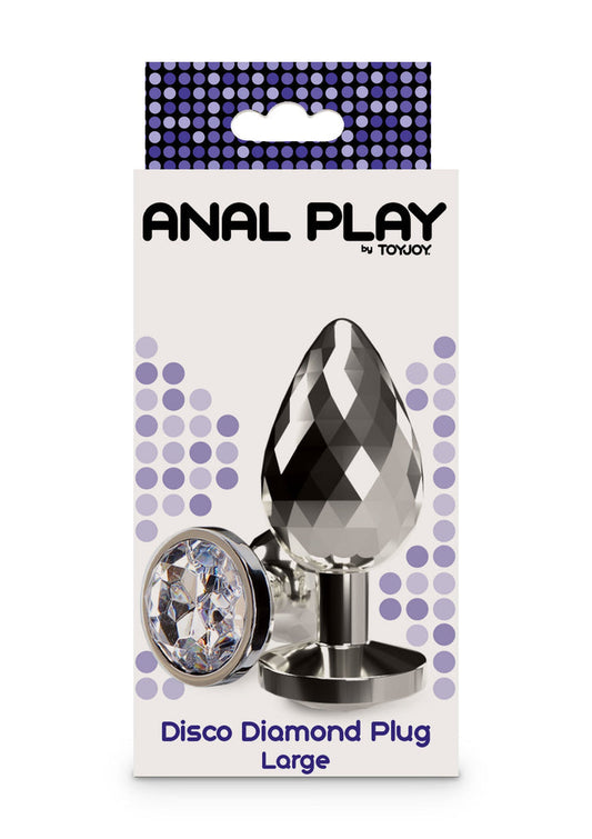 Bestel: Disco Diamond Plug Large by ToyJoy Anal Play - bij Happytoys: de erotische sex webshop | liever Happy dan Easy ⭐⭐⭐⭐⭐
