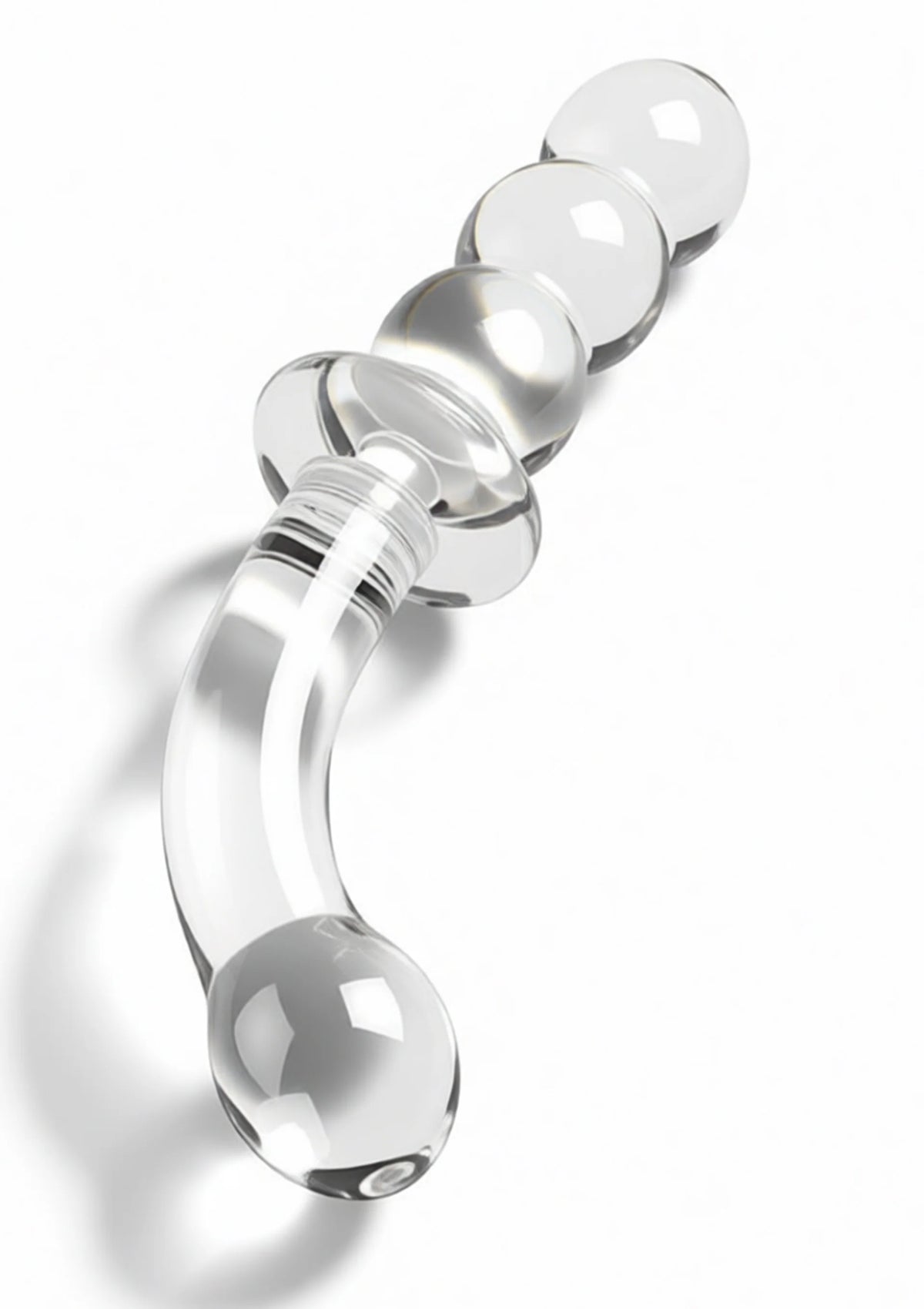 Bestel: Dual - Ended Anal & G - spot Dildo byToyJoy Glass Worxx - vibrators bij Happytoys.nl, happytoys.be, Happytoys.ae: erotische sex webshop | liever Happy dan Easy ⭐⭐⭐⭐⭐