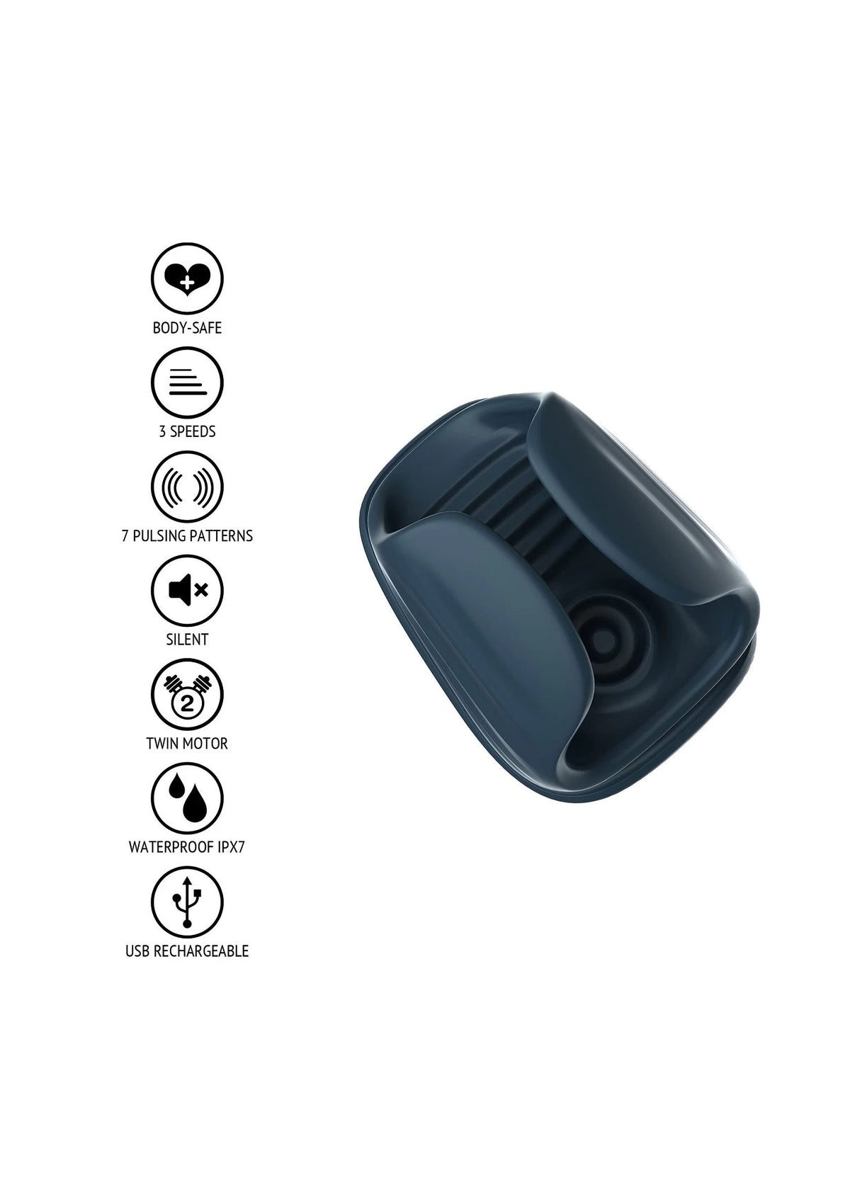 Bestel: Nova Pulsating Squeezable Stroker by ToyJoy - bij Happytoys.nl, happytoys.be, Happytoys.ae: erotische sex webshop | liever Happy dan Easy βββββ