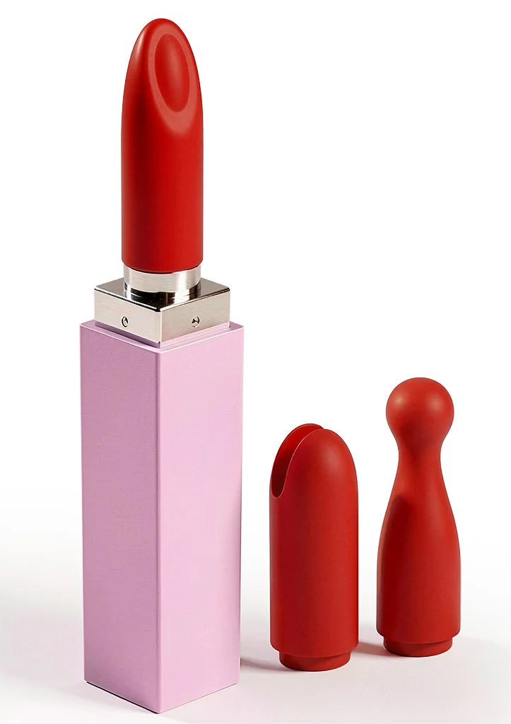 Bestel: Sealed With A Kiss Lipstick Vibe by Xocoon - bij Happytoys.nl, happytoys.be, Happytoys.ae: erotische sex webshop | liever Happy dan Easy βββββ - Default Title - 11132 - PINK