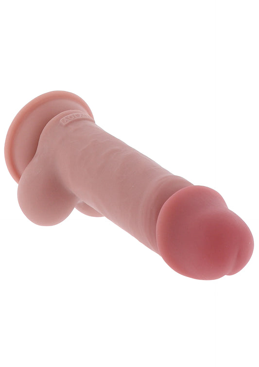 Bestel: Deluxe Dual Density Thick Dildo TPE 17 cm - bij Happytoys: de erotische sex webshop | liever Happy dan Easy โญโญโญโญโญ