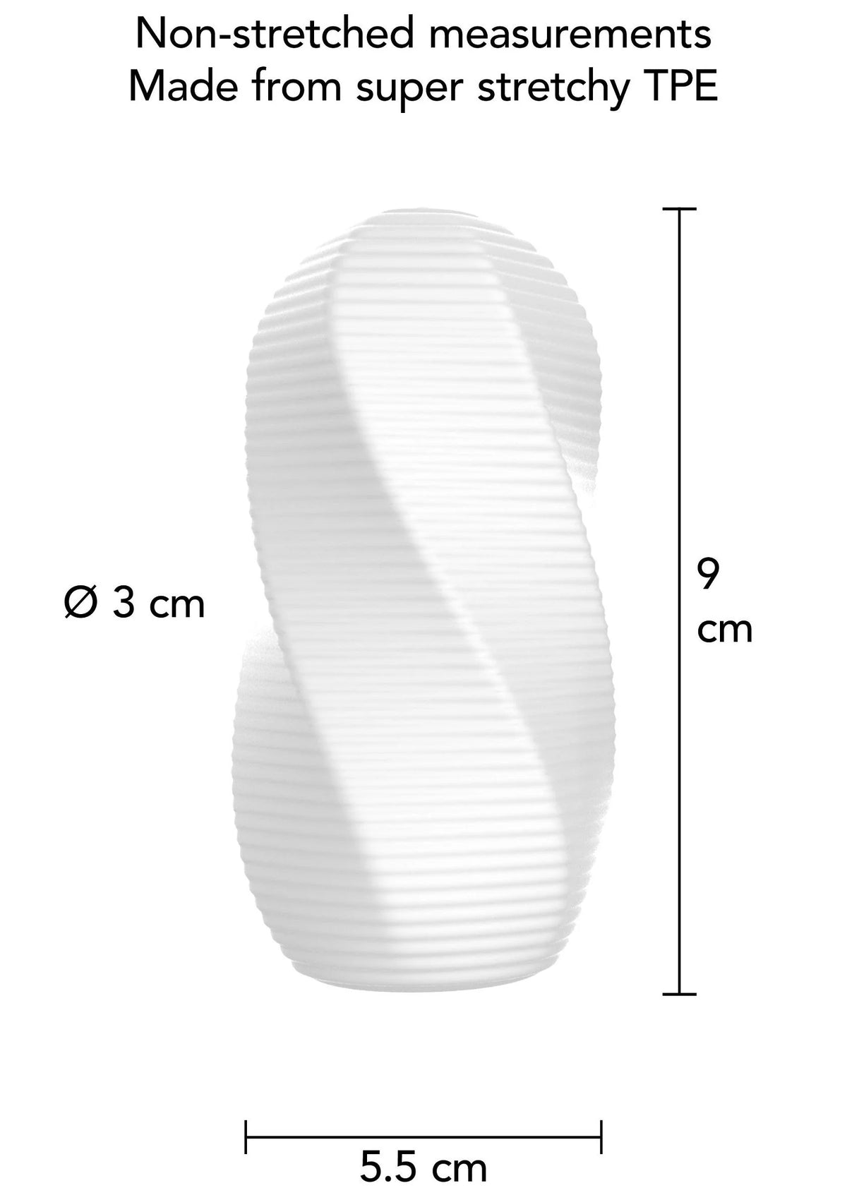 Bestel: Medium Masturbator Swirl by ToyJoy - bij Happytoys.nl, happytoys.be, Happytoys.ae: erotische sex webshop | liever Happy dan Easy βββββ