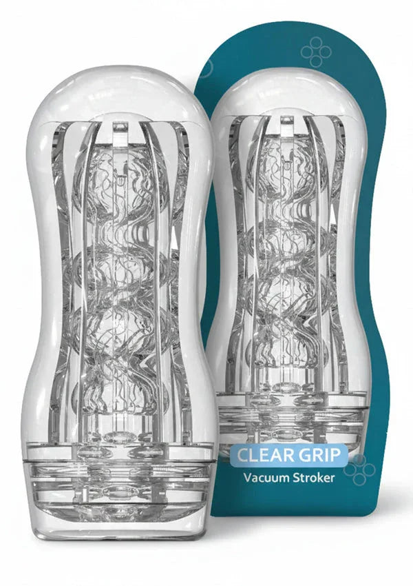 Bestel: Clear Grip Vacuum Stroker by ToyJoy - bij Happytoys.nl, happytoys.be, Happytoys.ae: erotische sex webshop | liever Happy dan Easy ⭐⭐⭐⭐⭐