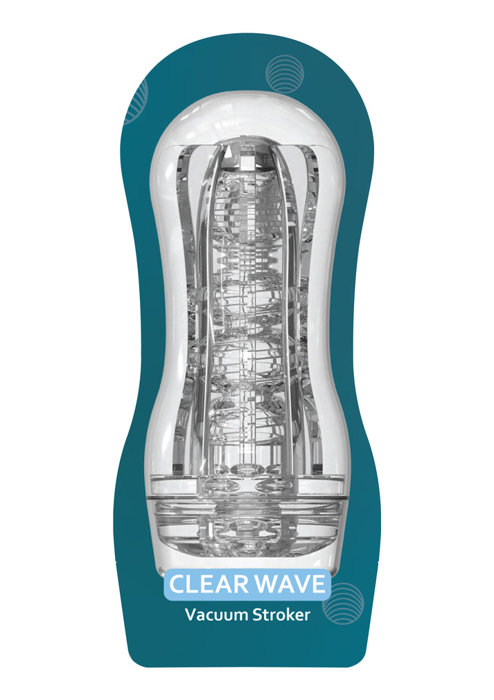 Bestel: Clear Wave Vacuum Stroker by ToyJoy Hero - bij Happytoys.nl, happytoys.be, Happytoys.ae: erotische sex webshop | liever Happy dan Easy ⭐⭐⭐⭐⭐