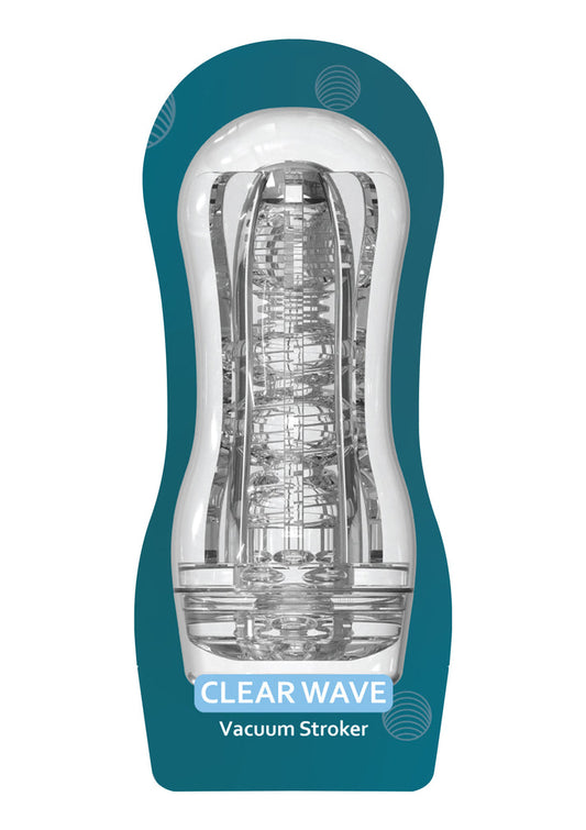 Bestel: Clear Wave Vacuum Stroker by ToyJoy Hero - bij Happytoys: de erotische sex webshop | liever Happy dan Easy ⭐⭐⭐⭐⭐