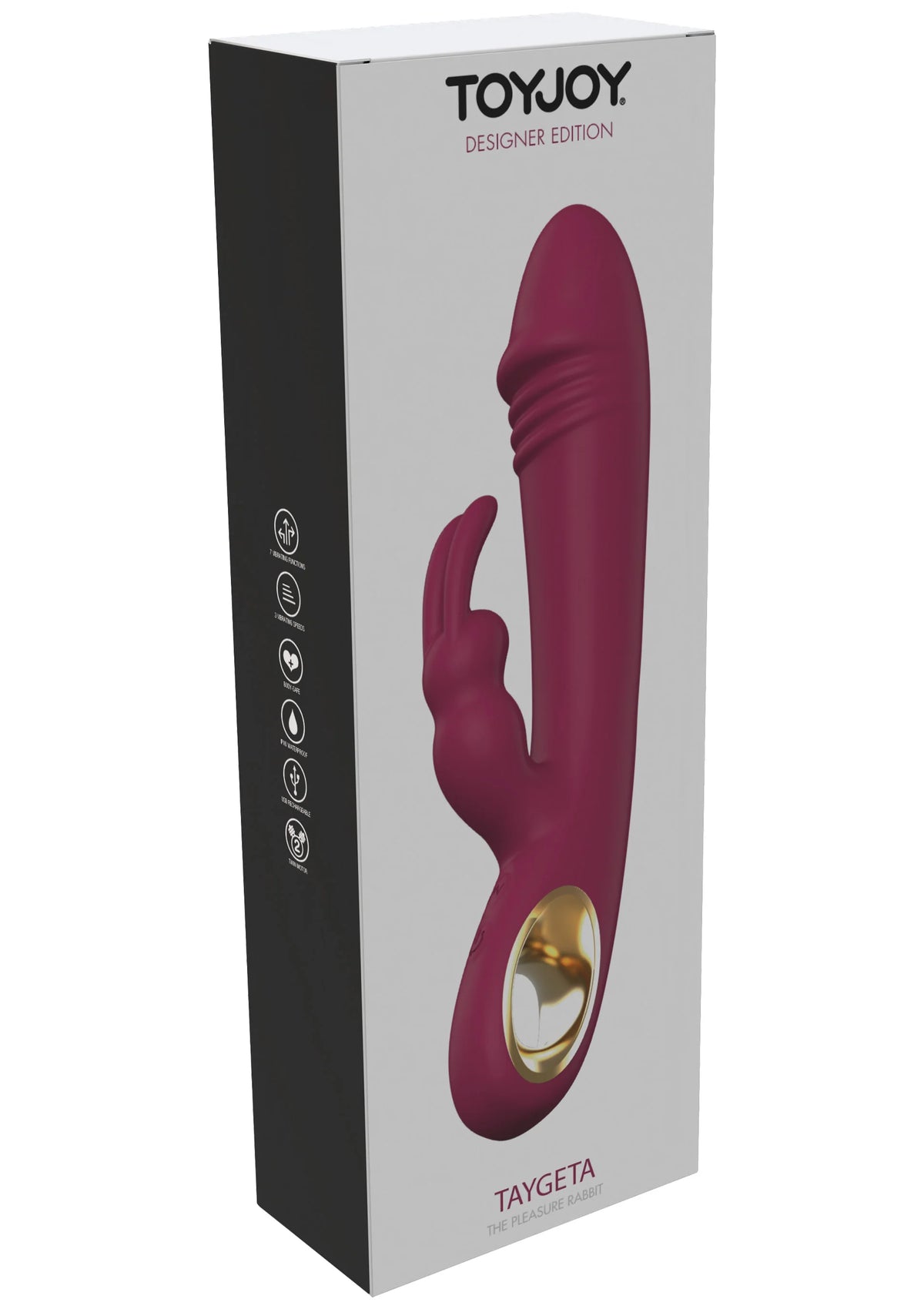 Bestel: Taygeta Pleasure Rabbit by ToyJoy Designer Edition - bij Happytoys.nl, happytoys.be, Happytoys.ae: erotische sex webshop | liever Happy dan Easy ⭐⭐⭐⭐⭐