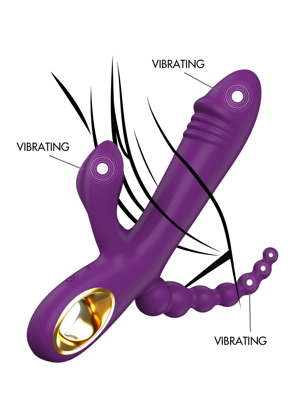 Bestel: Caleona Triple Temptation by ToyJoy Designer Edition - bij Happytoys.nl, happytoys.be, Happytoys.ae: erotische sex webshop | liever Happy dan Easy ⭐⭐⭐⭐⭐