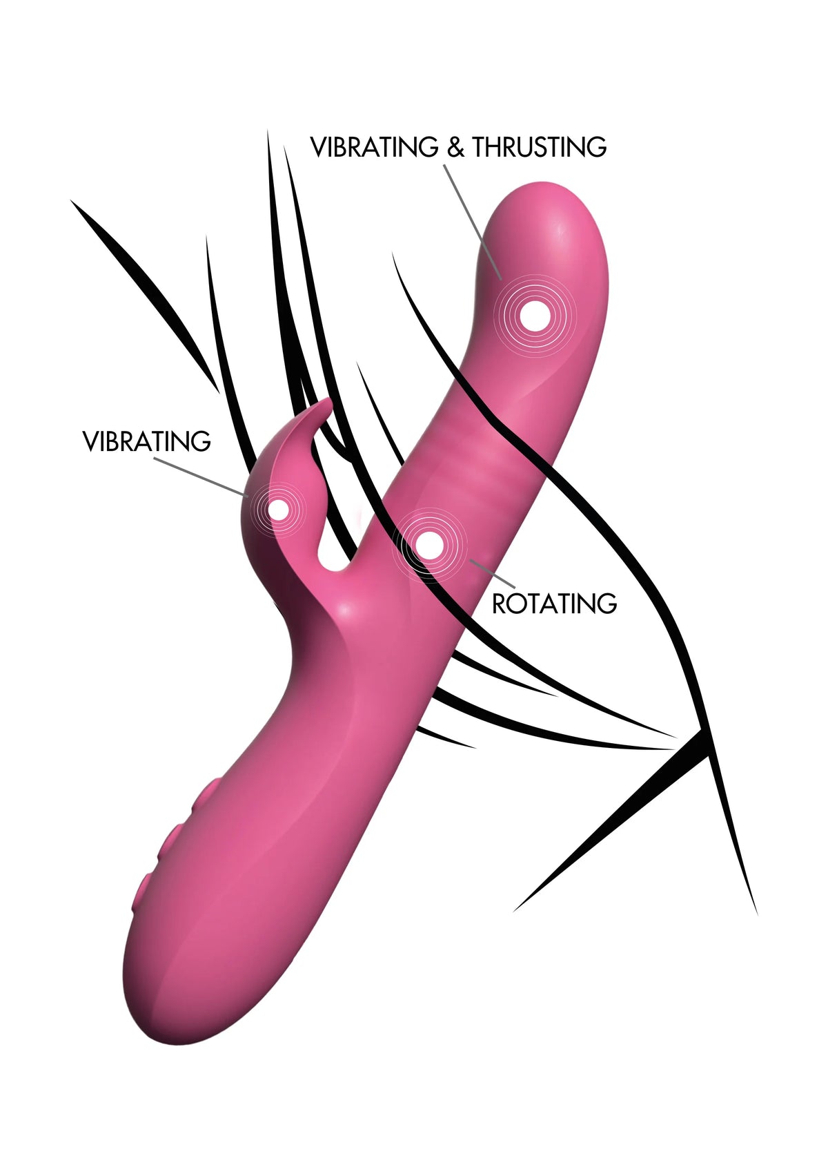 Bestel: Venus II Vibrator by ToyJoy - bij Happytoys.nl, happytoys.be, Happytoys.ae: erotische sex webshop | liever Happy dan Easy ⭐⭐⭐⭐⭐