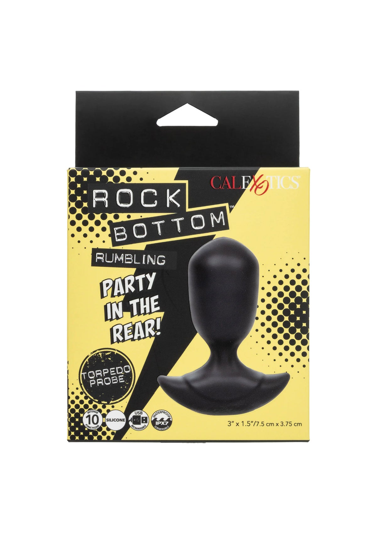 Bestel: Rumbling Torpedo Probe by CalExotics Rock Bottom - bij Happytoys.nl, happytoys.be, Happytoys.ae: erotische sex webshop | liever Happy dan Easy ⭐⭐⭐⭐⭐