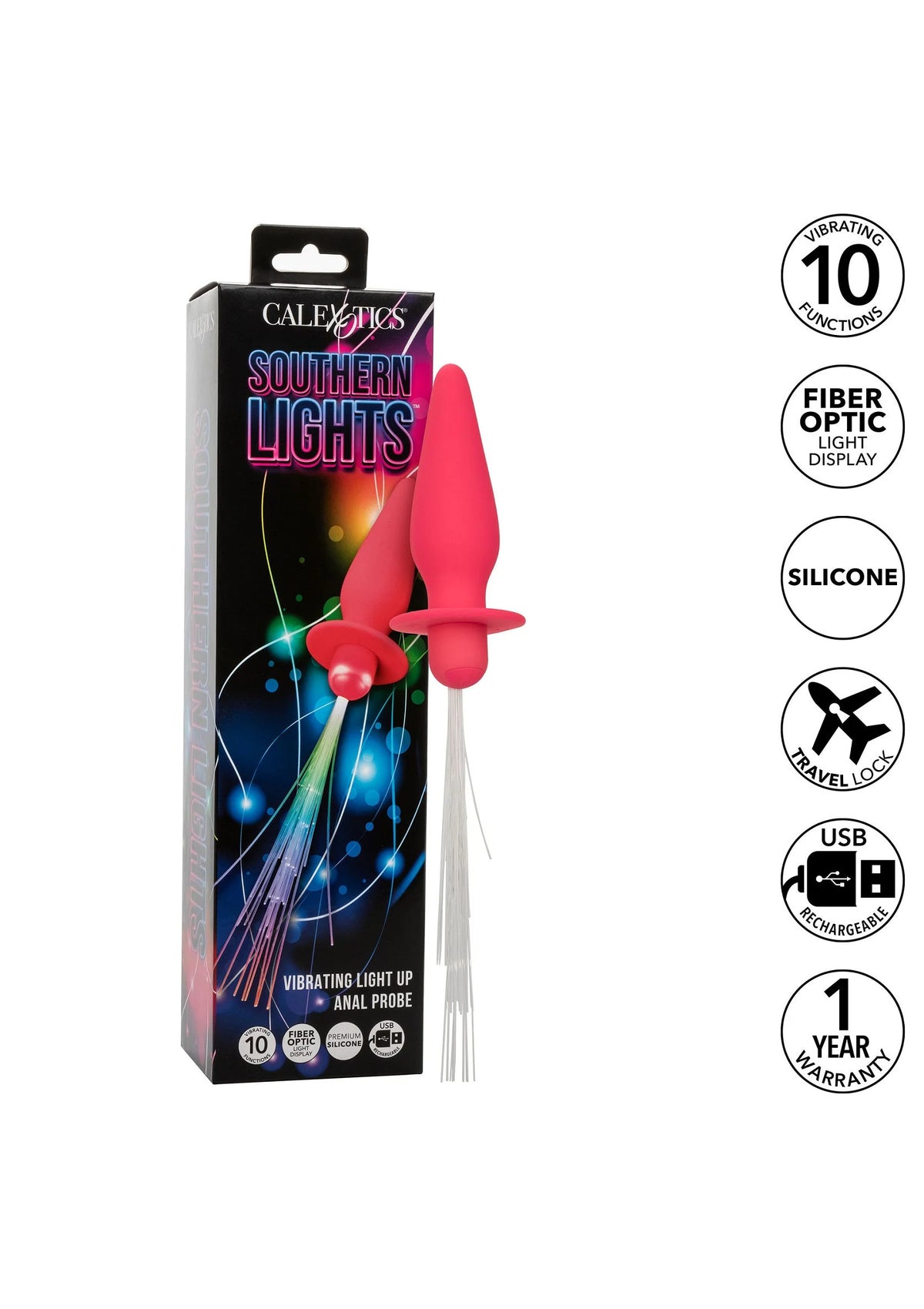 Bestel: Vibrating Light Up Anal Probe by CalExotics - bij Happytoys.nl, happytoys.be, Happytoys.ae: erotische sex webshop | liever Happy dan Easy βββββ