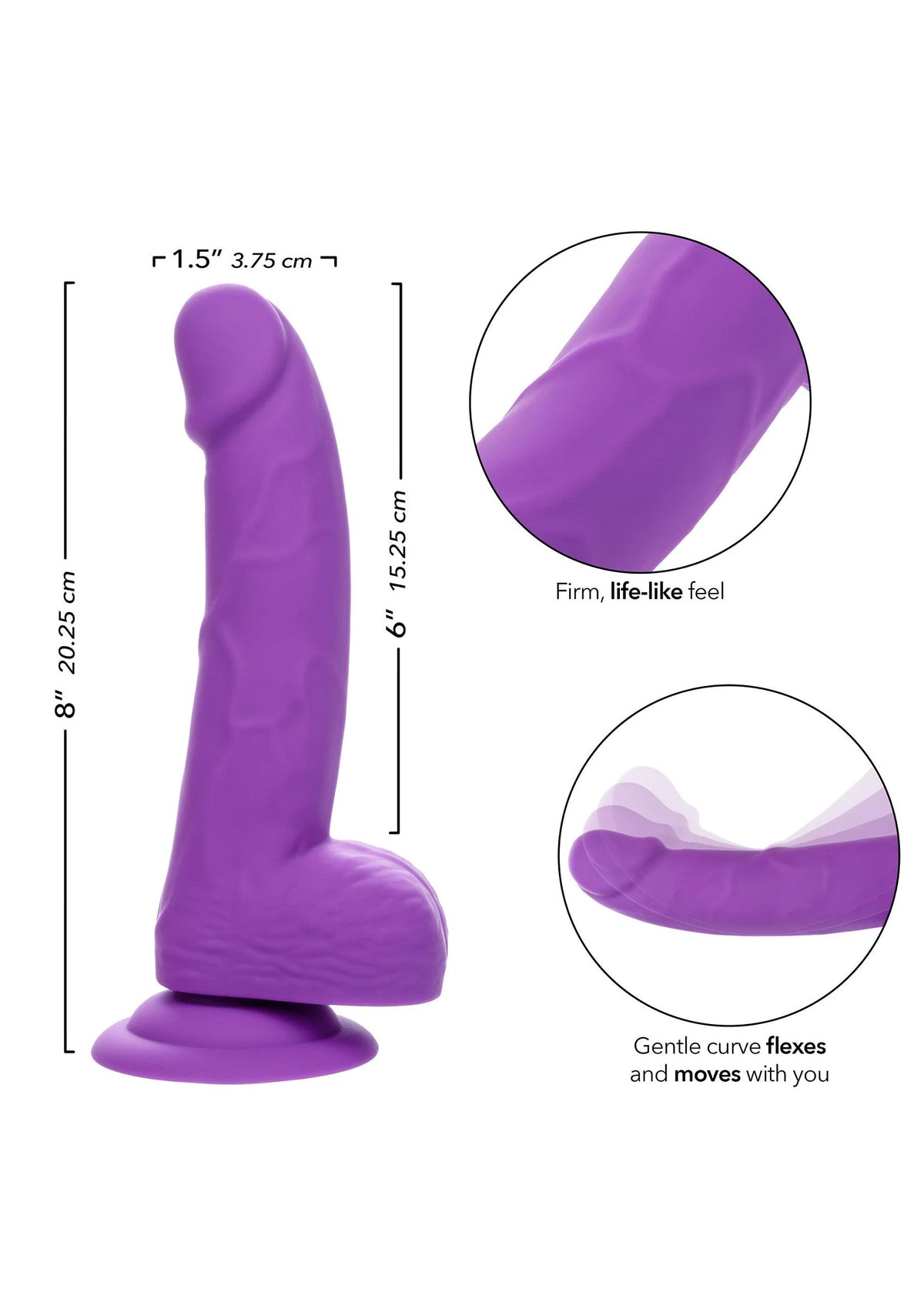 Bestel: Neon Silicone Studs 6 inch by CalExotics - bij Happytoys.nl, happytoys.be, Happytoys.ae: erotische sex webshop | liever Happy dan Easy ⭐⭐⭐⭐⭐