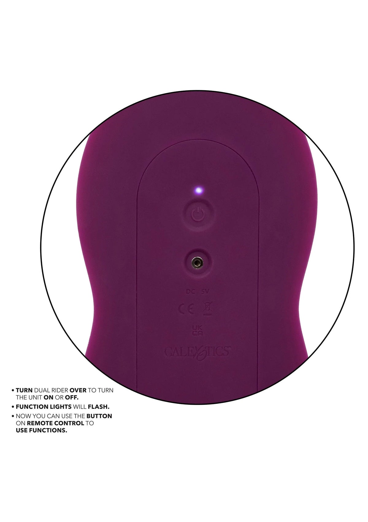 Bestel: Remote Control Dual Rider sit on vibrator by CalExotics - bij Happytoys.nl, happytoys.be, Happytoys.ae: erotische sex webshop | liever Happy dan Easy βββββ