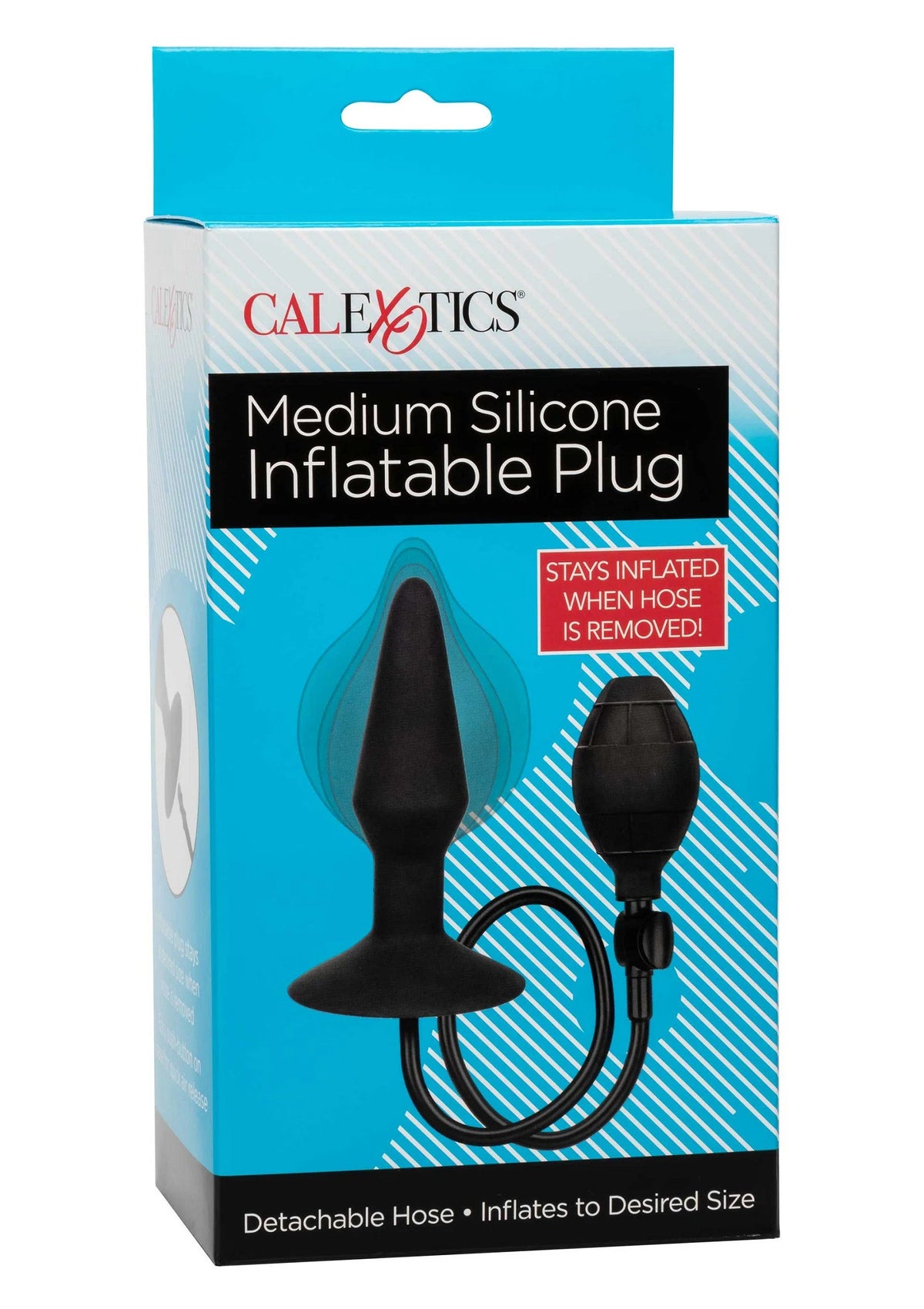 Bestel: Medium Silicone Inflatable Plug by CalExotics - bij Happytoys.nl, happytoys.be, Happytoys.ae: erotische sex webshop | liever Happy dan Easy βββββ