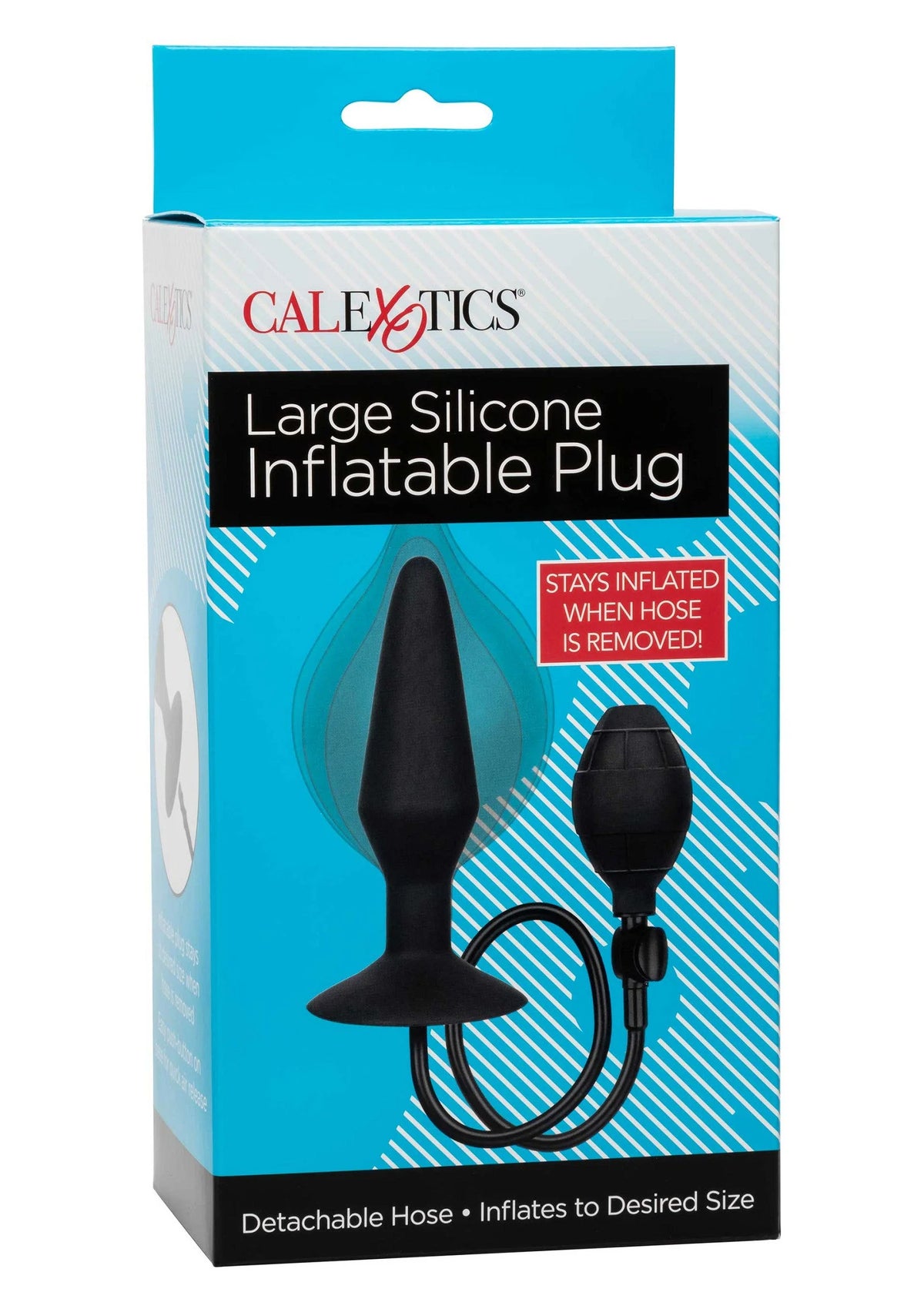 Bestel: Large Silicone Inflatable butPlug by CalExotics - bij Happytoys.nl, happytoys.be, Happytoys.ae: erotische sex webshop | liever Happy dan Easy βββββ