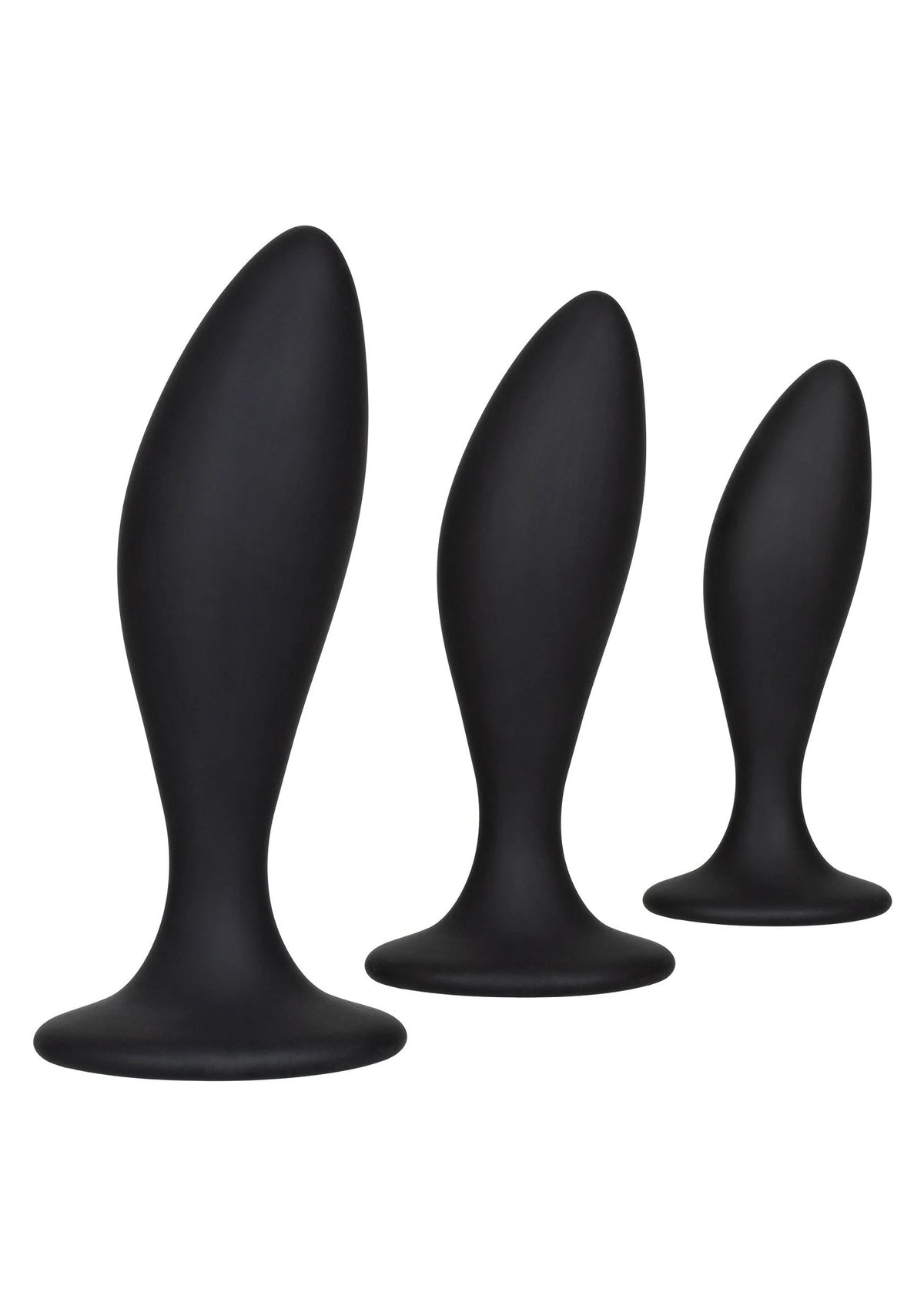 Bestel: Silicone Anal Curve Kit by CalExotics - bij Happytoys.nl, happytoys.be, Happytoys.ae: erotische sex webshop | liever Happy dan Easy ⭐⭐⭐⭐⭐ - Default Title - 12035 - BLACK