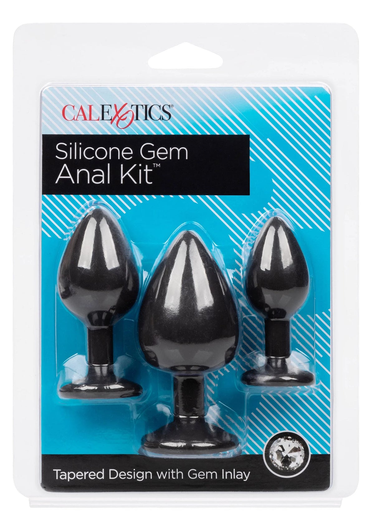 Bestel: Silicone Gem Anal Kit by CalExotics - bij Happytoys.nl, happytoys.be, Happytoys.ae: erotische sex webshop | liever Happy dan Easy βββββ