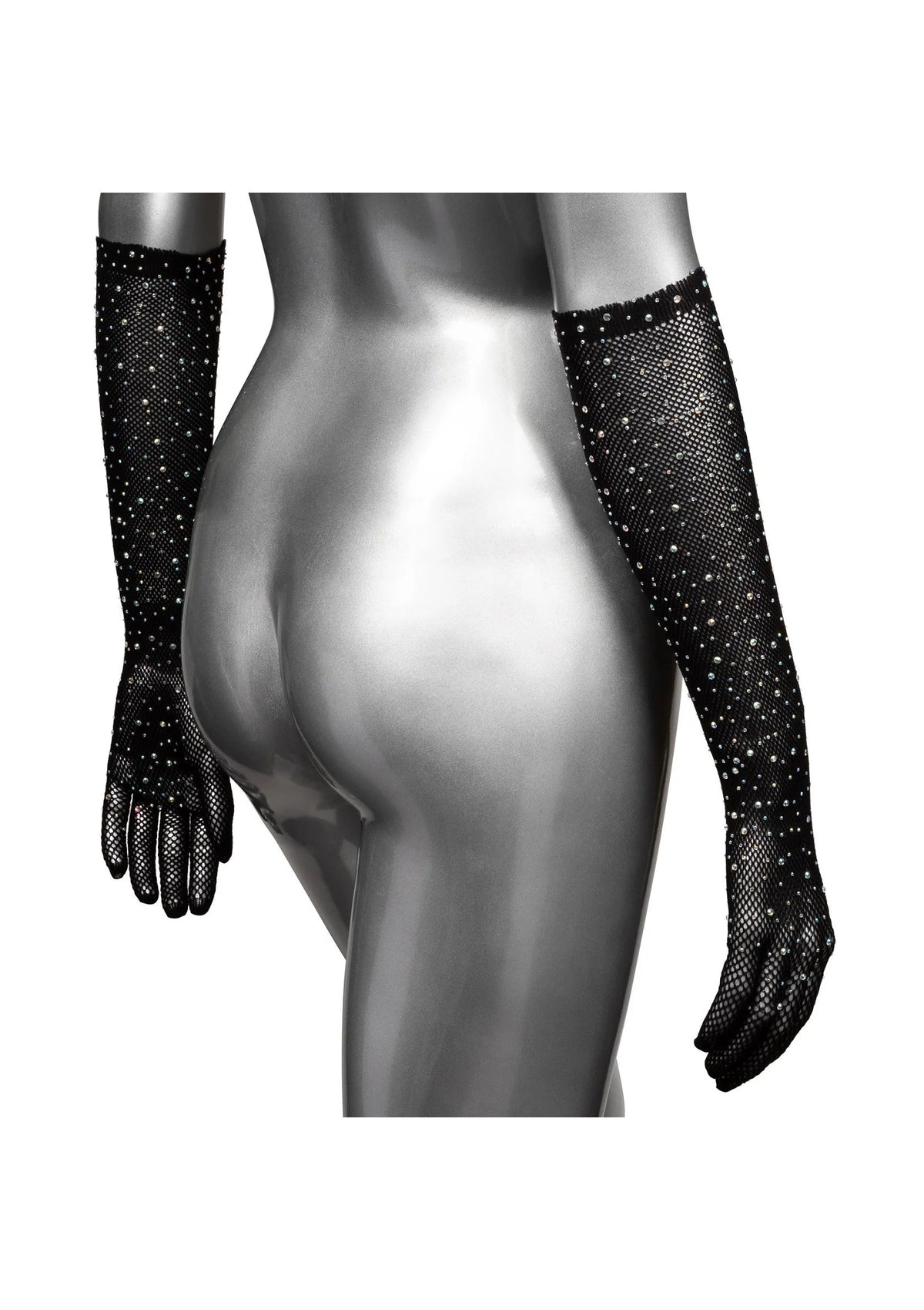 Bestel: Full Length Gloves by CalExotics Radiance - bij Happytoys.nl, happytoys.be, Happytoys.ae: erotische sex webshop | liever Happy dan Easy βββββ - Default Title - 12264 - BLACK - O/S