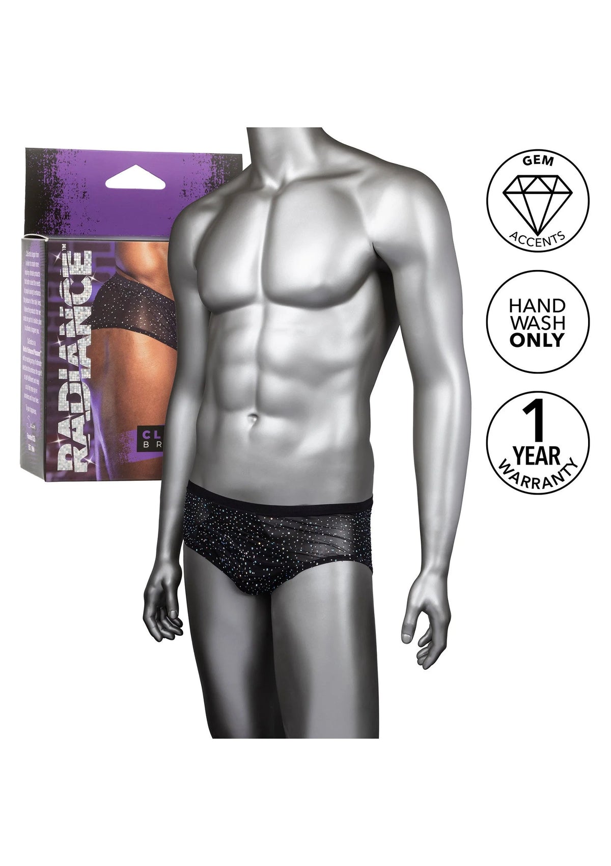 Bestel: Radiance Classic Briefs by CalExotics - bij Happytoys.nl, happytoys.be, Happytoys.ae: erotische sex webshop | liever Happy dan Easy ⭐⭐⭐⭐⭐