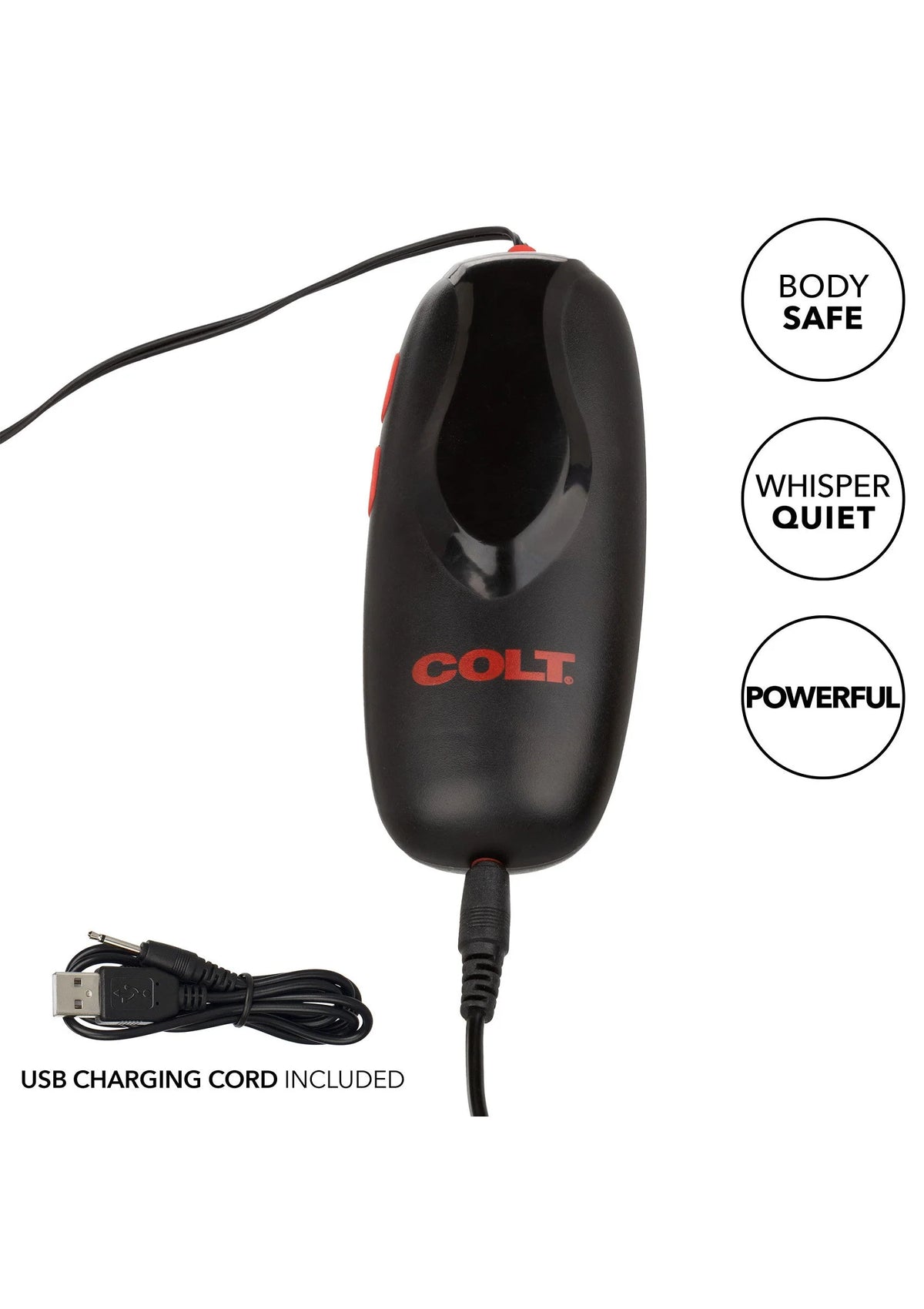 Bestel: COLT Rechargeable Turbo Bullet vibrator by CalExotics - bij Happytoys.nl, happytoys.be, Happytoys.ae: erotische sex webshop | liever Happy dan Easy ⭐⭐⭐⭐⭐