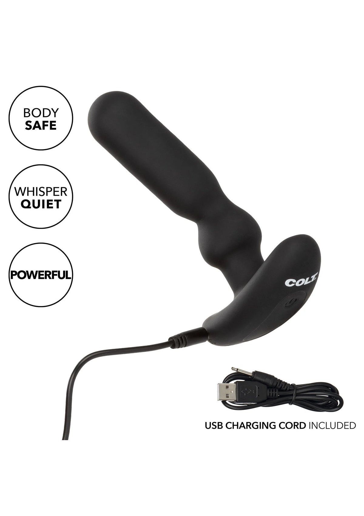 Bestel: COLT Rechargeable Anal - T Vibrator by CalExotics - bij Happytoys.nl, happytoys.be, Happytoys.ae: erotische sex webshop | liever Happy dan Easy βββββ