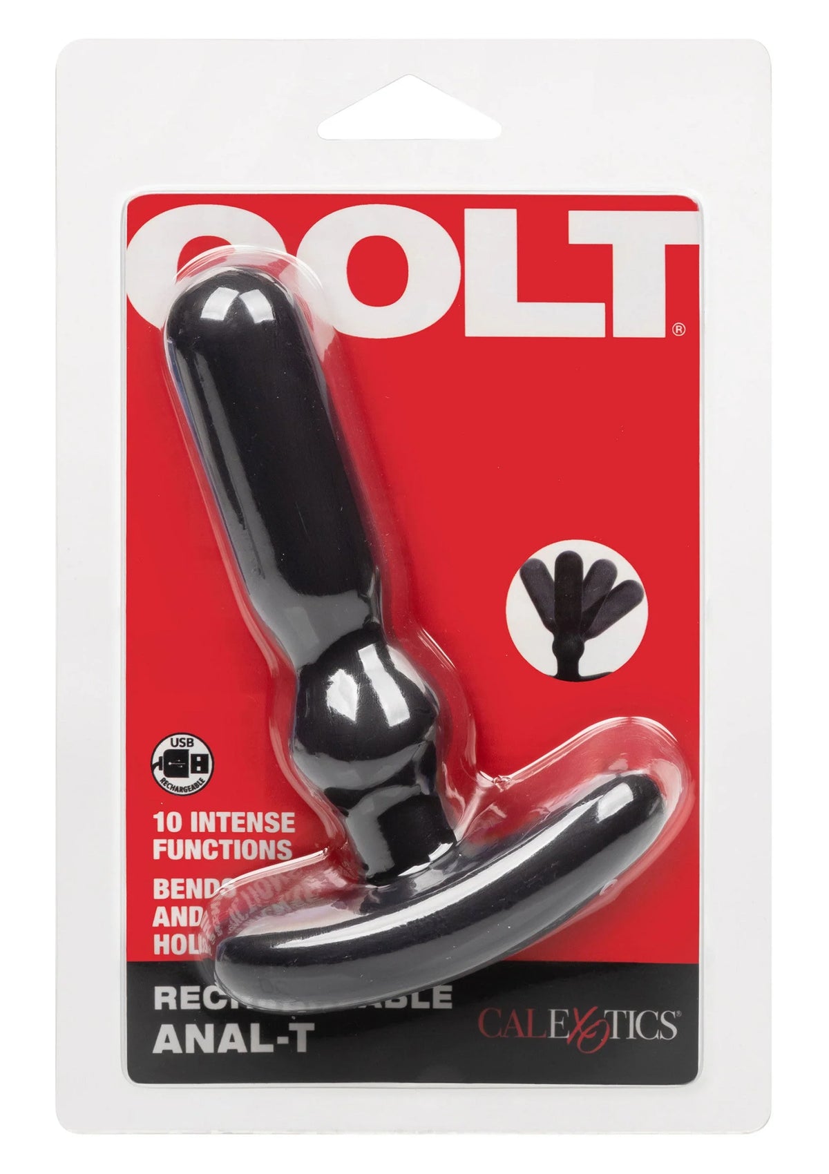 Bestel: COLT Rechargeable Anal - T Vibrator by CalExotics - bij Happytoys.nl, happytoys.be, Happytoys.ae: erotische sex webshop | liever Happy dan Easy βββββ