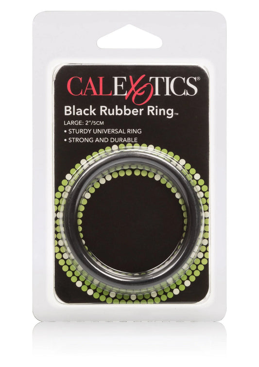 Bestel: Rubber Ring Large by CalExotics Rings - bij Happytoys: de erotische sex webshop | liever Happy dan Easy ⭐⭐⭐⭐⭐