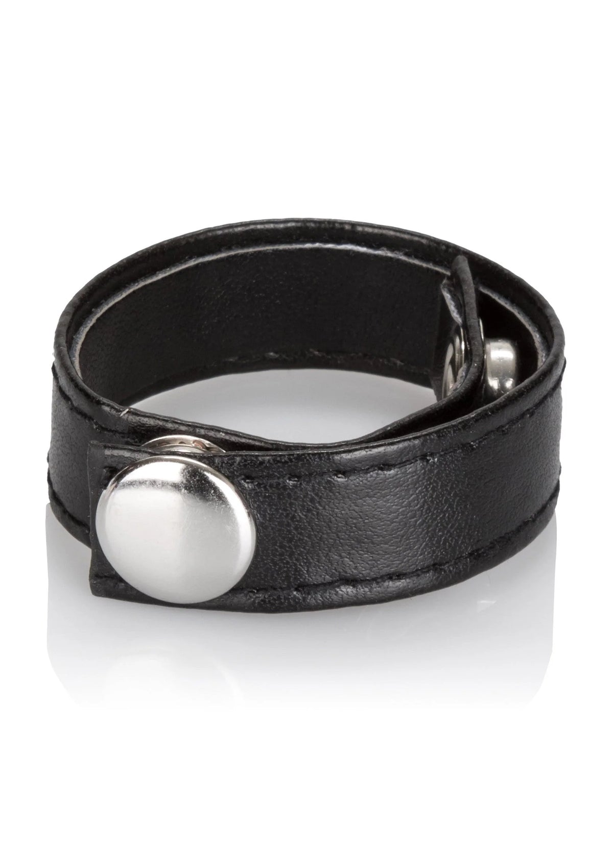 Bestel: Leather 3 - Snap CockRing by CalExotics Rings - cockrings bij Happytoys.nl, happytoys.be, Happytoys.ae: erotische sex webshop | liever Happy dan Easy ⭐⭐⭐⭐⭐