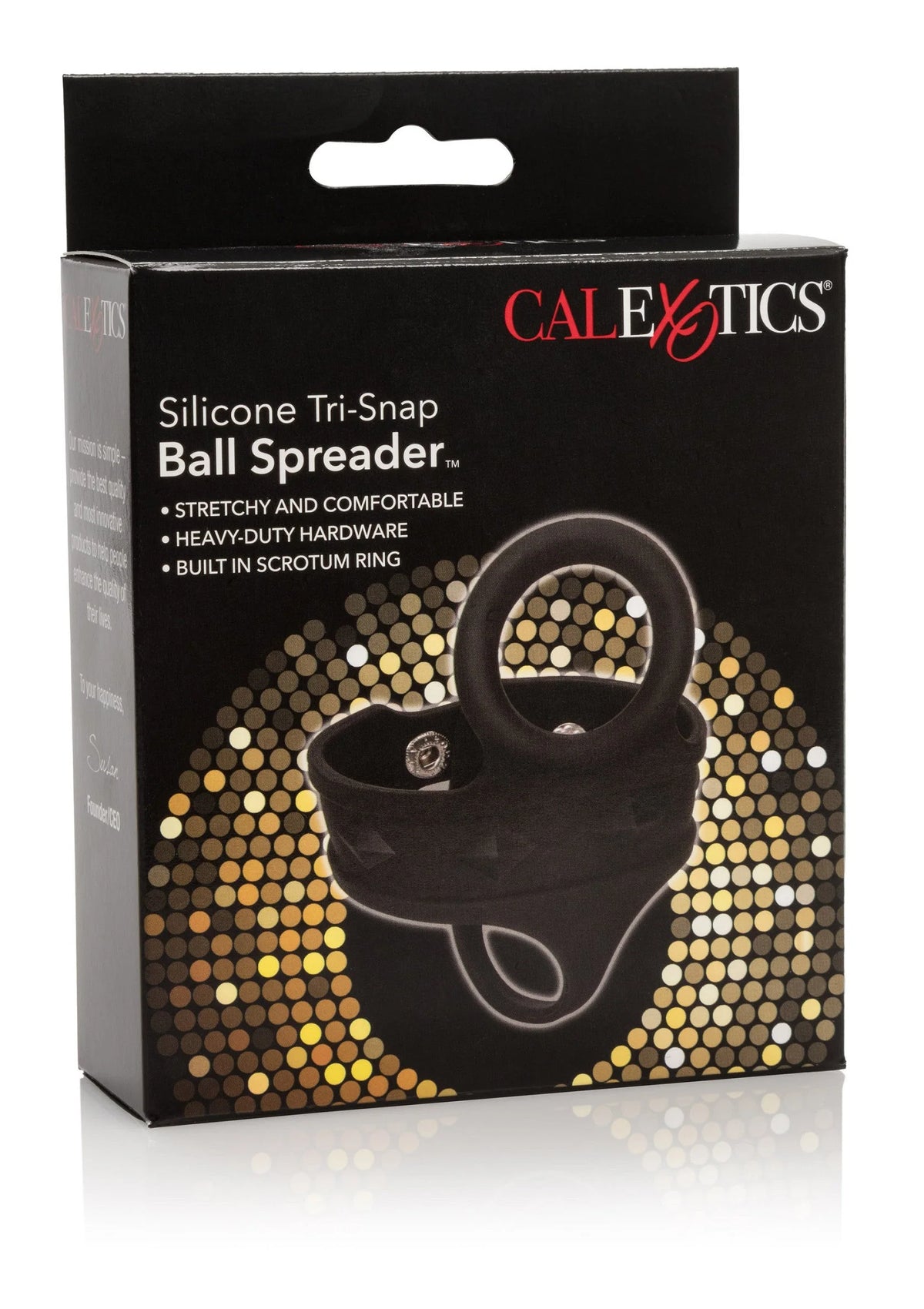 Bestel: Silicone Tri - Snap Ball Spreader by CalExotics - bij Happytoys.nl, happytoys.be, Happytoys.ae: erotische sex webshop | liever Happy dan Easy ⭐⭐⭐⭐⭐