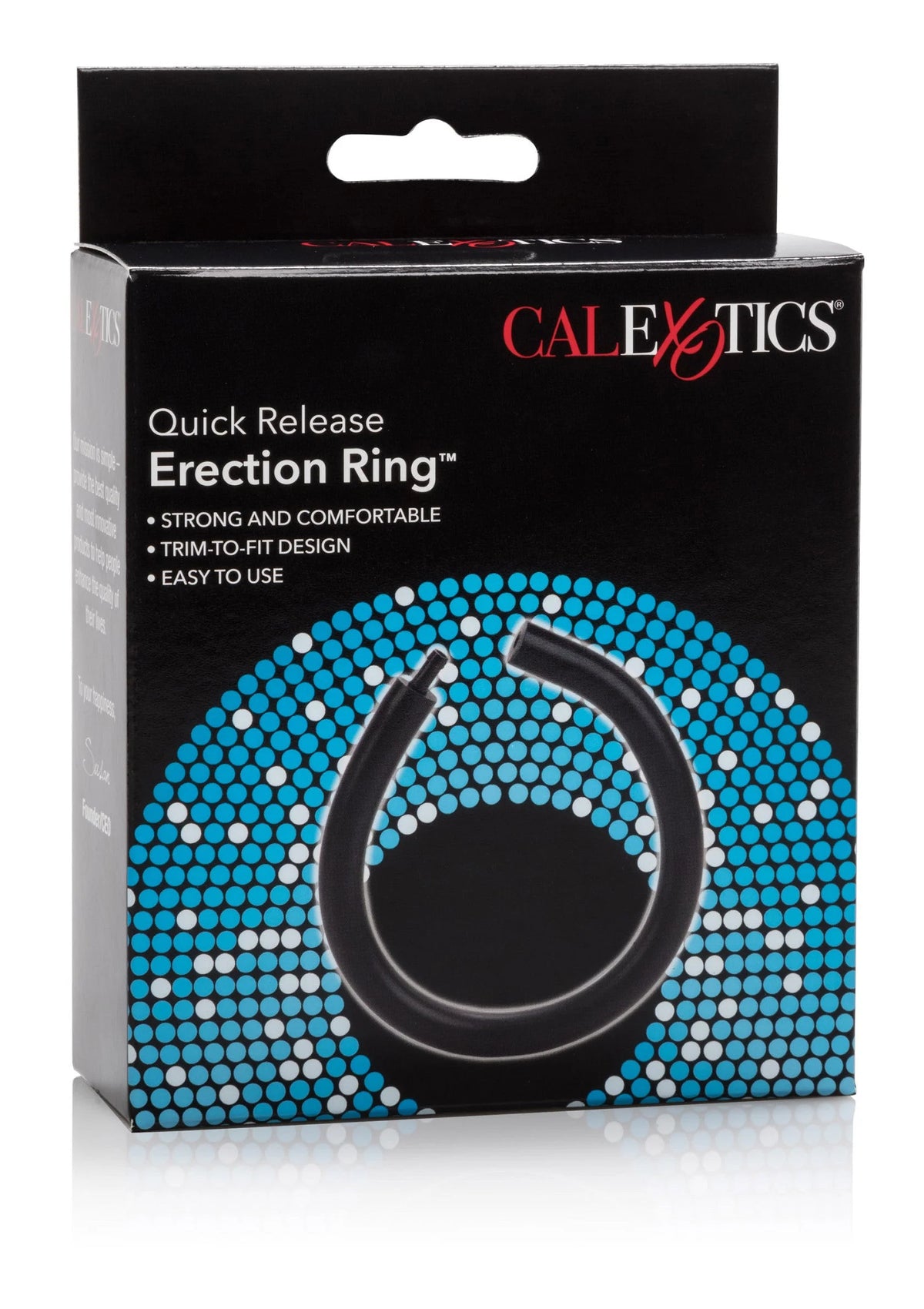 Bestel: Quick Release Erection Ring by CalExotics - bij Happytoys.nl, happytoys.be, Happytoys.ae: erotische sex webshop | liever Happy dan Easy ⭐⭐⭐⭐⭐